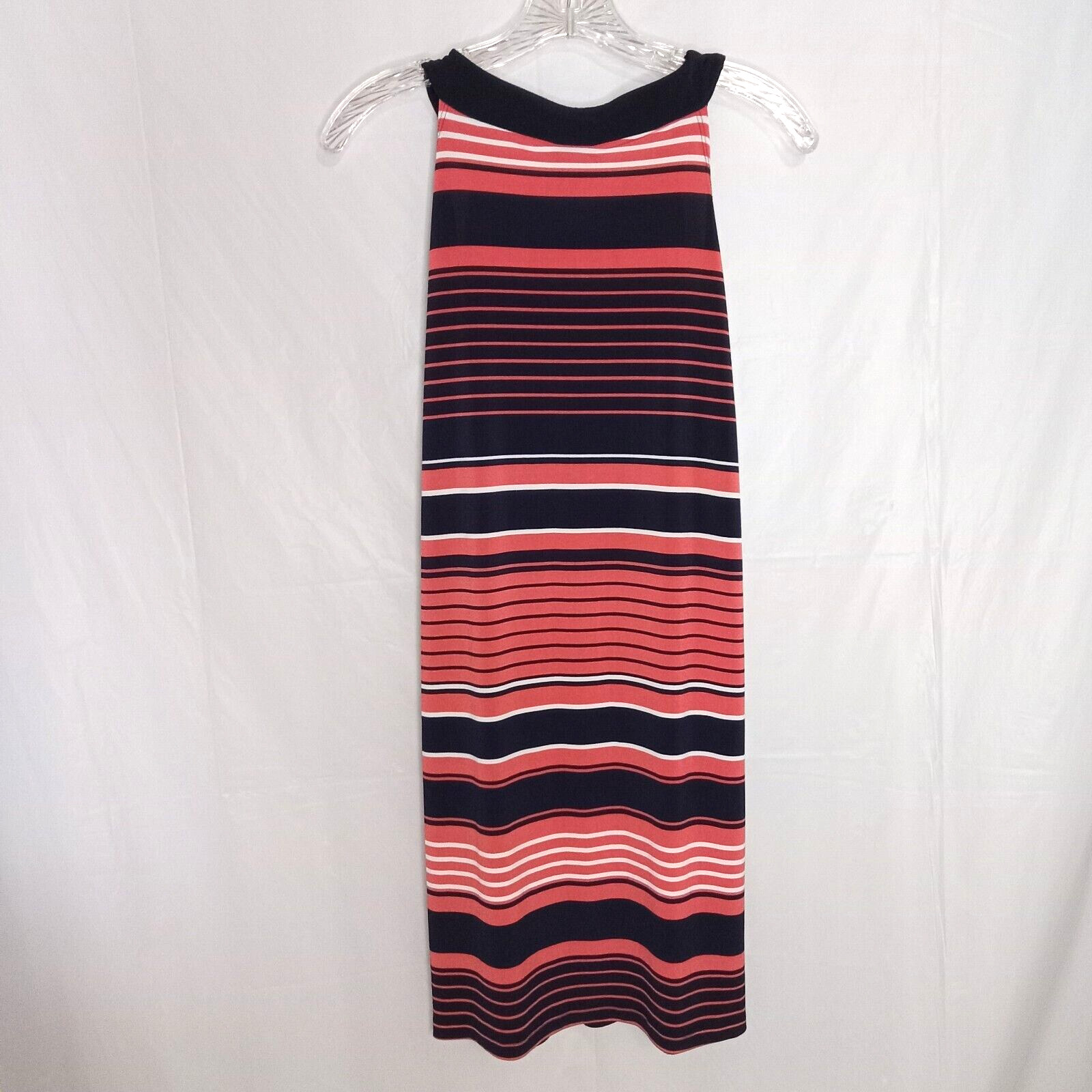 En Focus Studio Women’s Size 6 Striped Sleeveless Dress Lightweight Cool Comfort