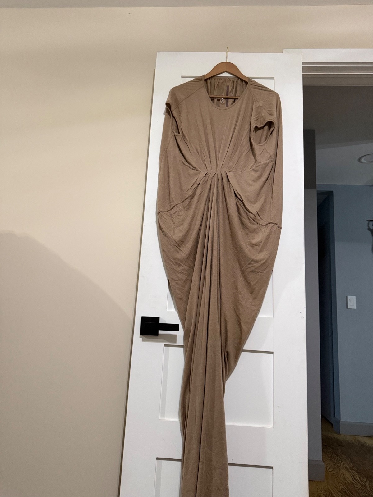 Rick Owens Lilies dress NWT size 6 brown made in Italy