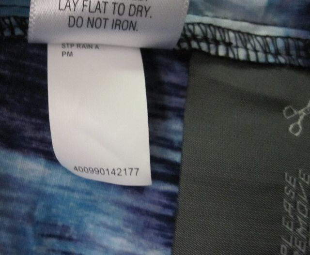 Simply Vera Vera Wang Sleeveless V Neck Tie Dye Crinkle Dress Women’s Sz PM