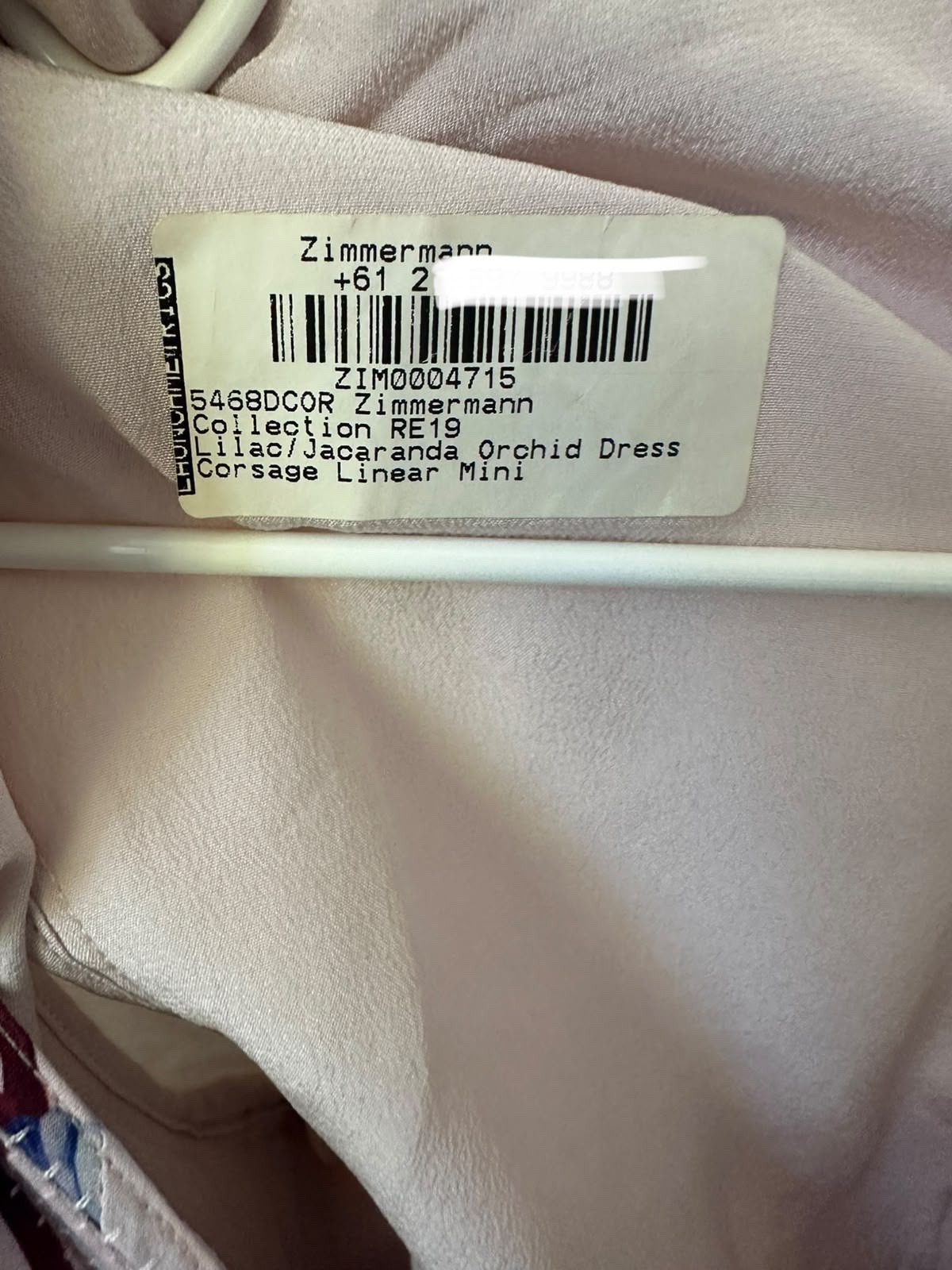 Zimmermann Corsage Linen Mini Dress Sz 0 Runaway