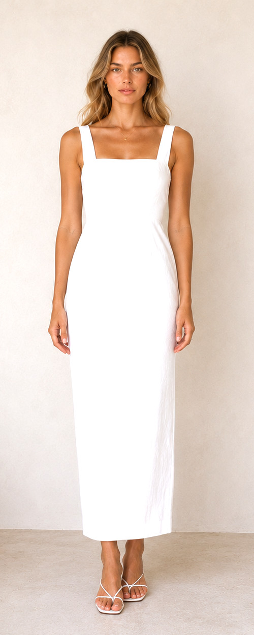 Posse white skyla column dress | BNWOT | Size XS | RRP $475