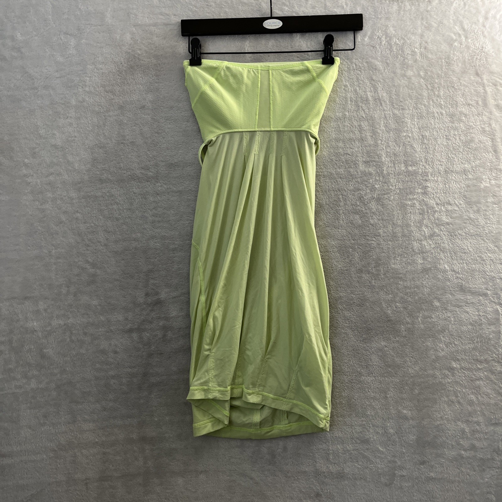 Lululemon Woman Dress Green Small Solid Sleeveless Open Back Pullover