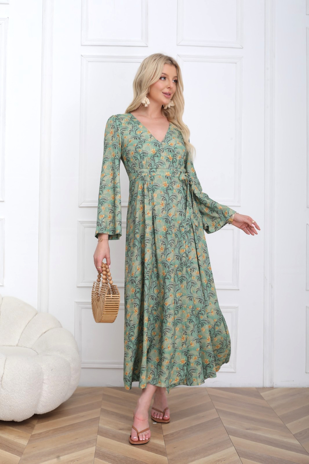 Tigerlily Maxi Wrap Dress – RRP 229 – Size 10 – NEW with Tags & in Packaging