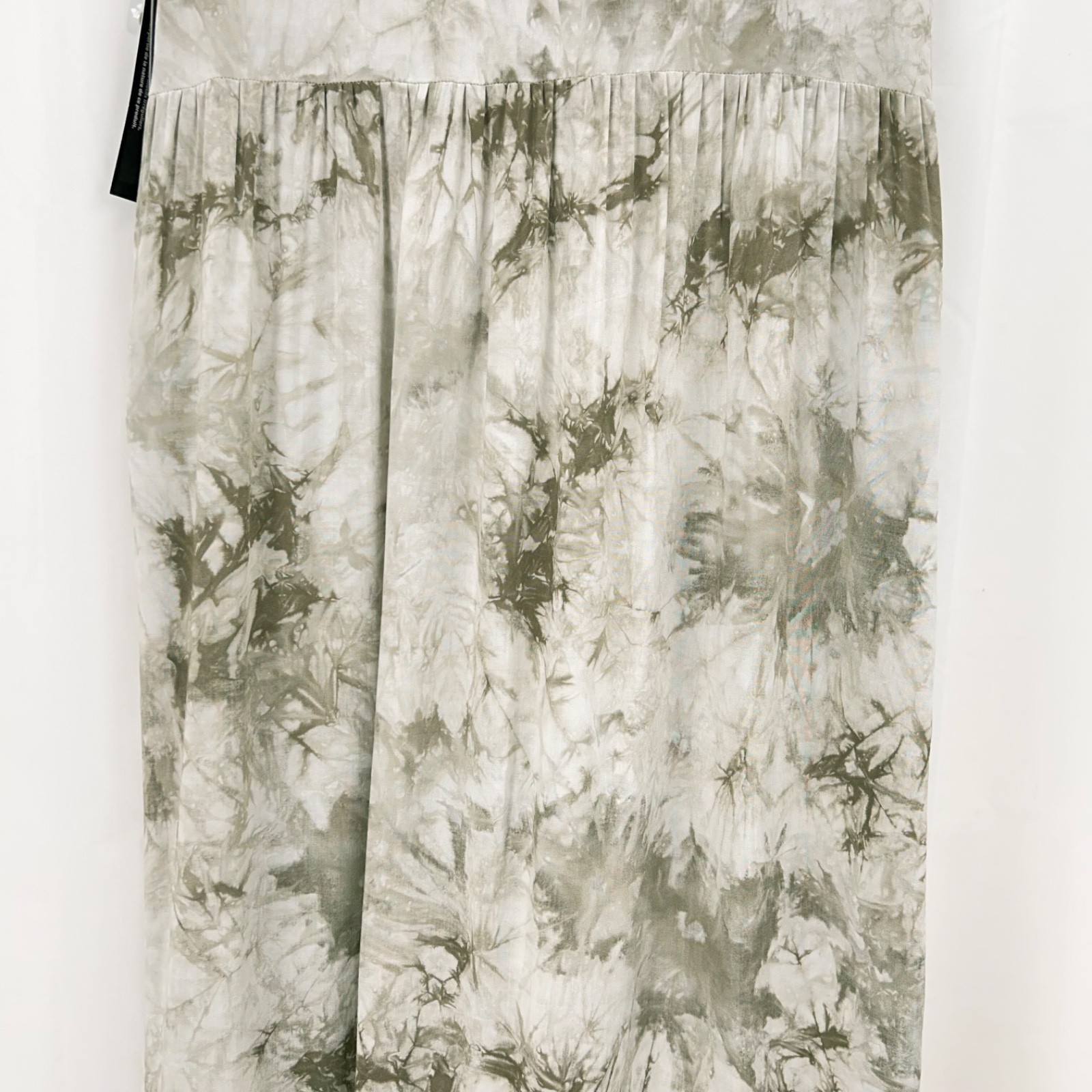 Tribal Brand Sleeveless 3-Tiered Boho Maxi Dress “Fern” Tie Dye XS