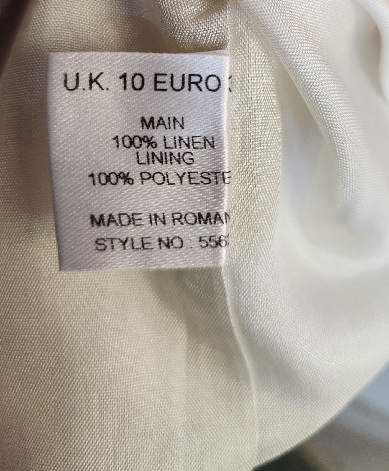 Kaliko 100% Linen Floral Shift Dress UK 10 Pink Orange Purple Sleeveless