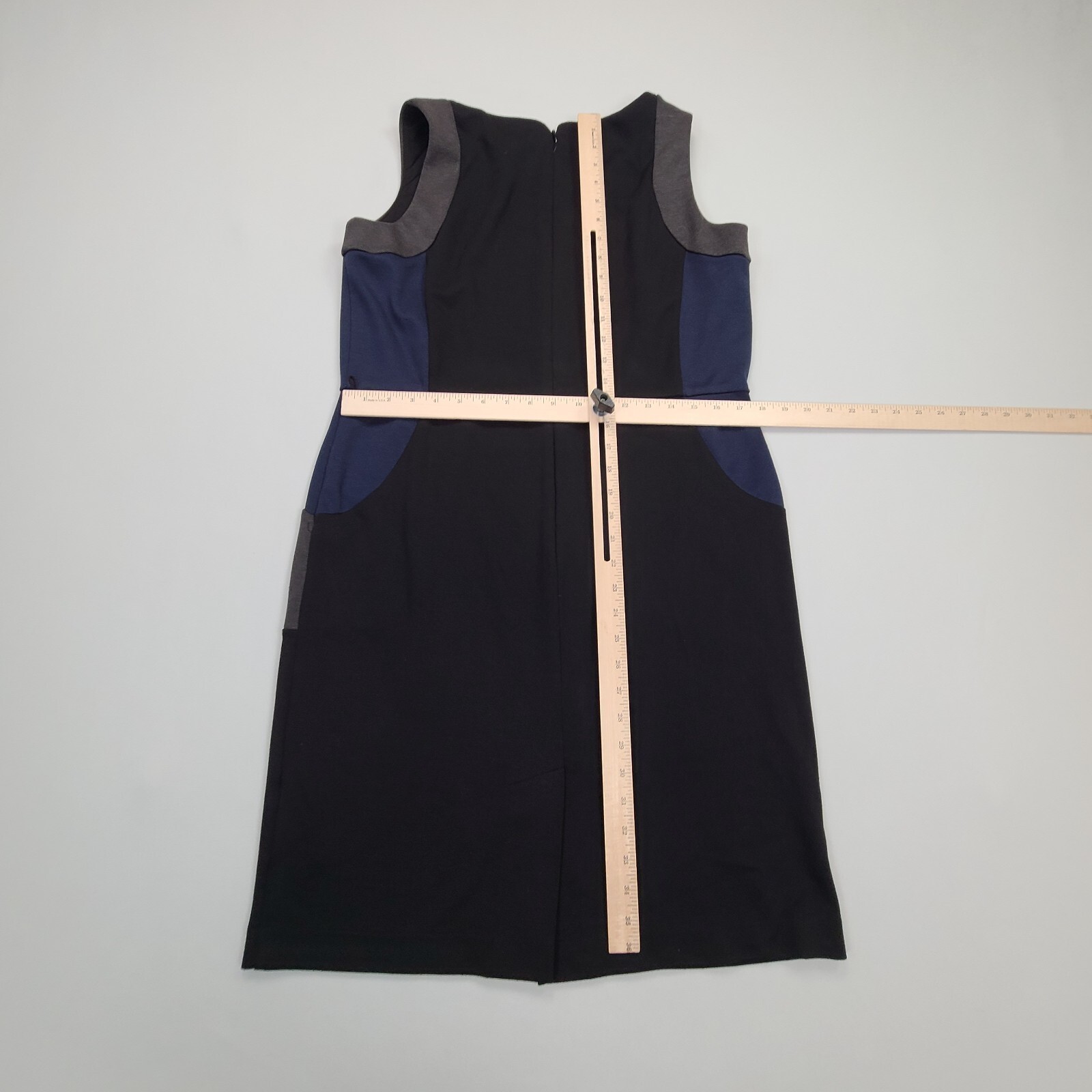 Dana Bachman Dress Womens 12 Black Sheath Stylish Casual Comfort Ladies