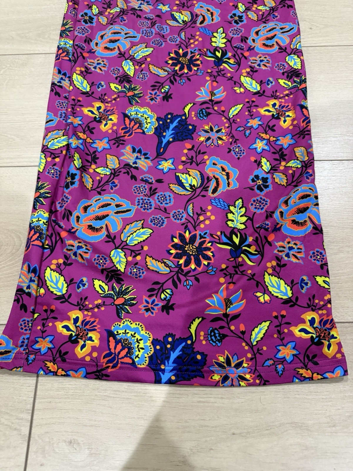 SHEIN Purple Multicolor Floral Halter Neck Sleeveless Long Maxi Dress S