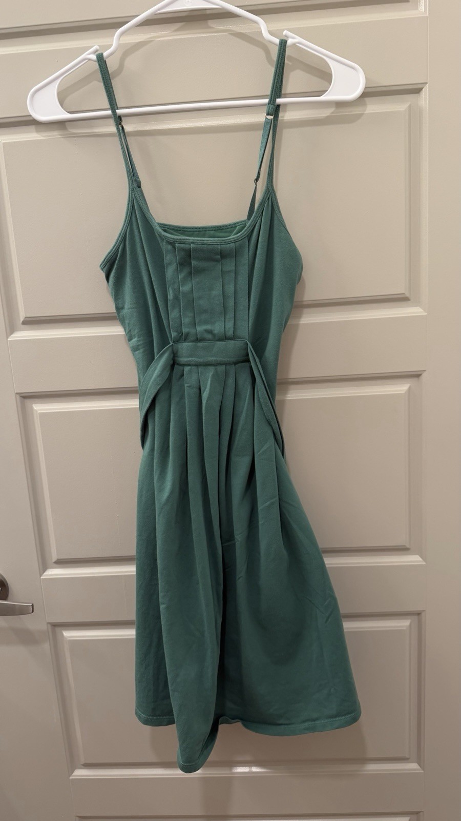 Victoria’s Secret Green Bra top Summer Dress Size Small Spaghetti Straps