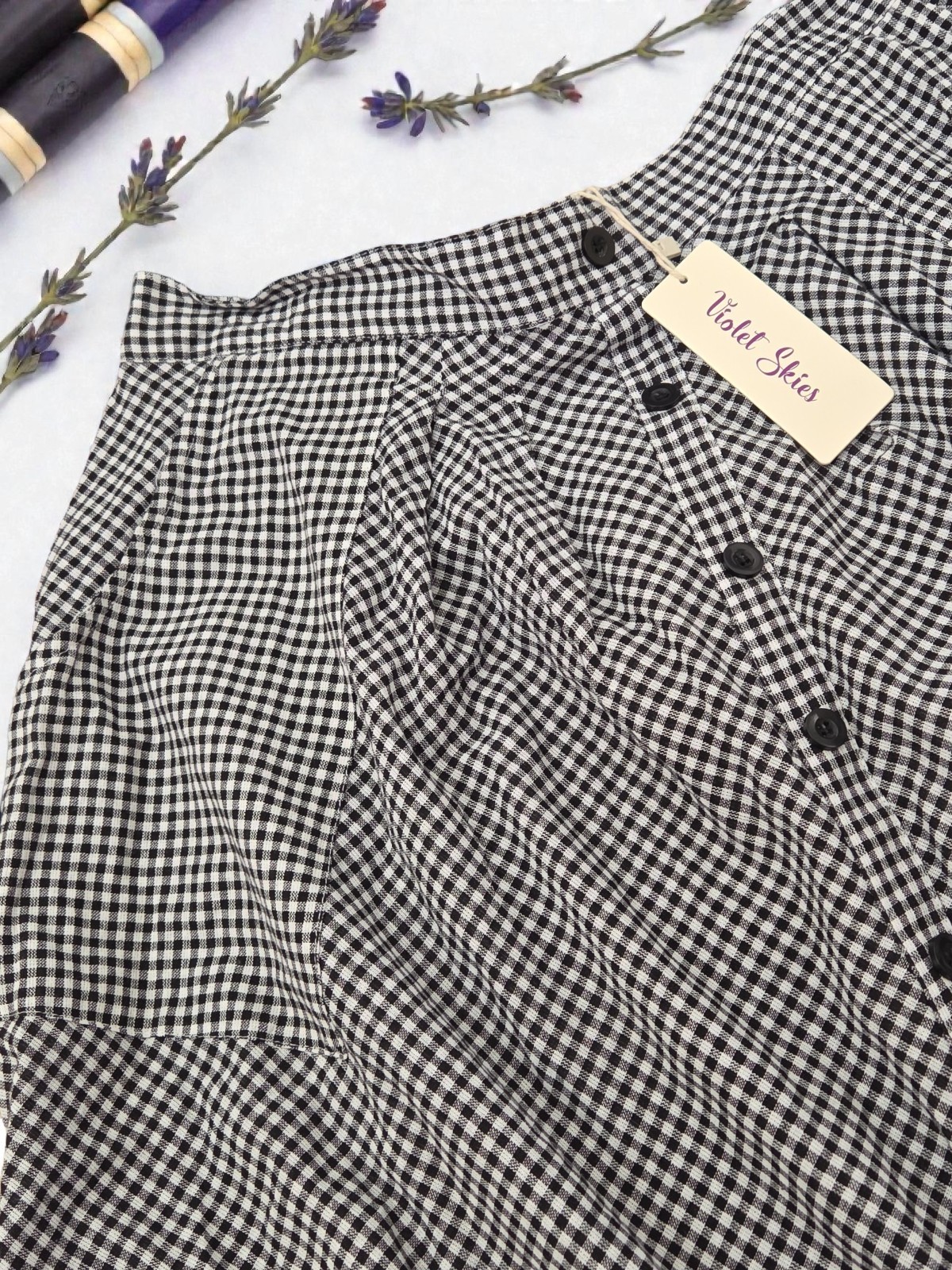 New Violet Skies button down shirt Women XL