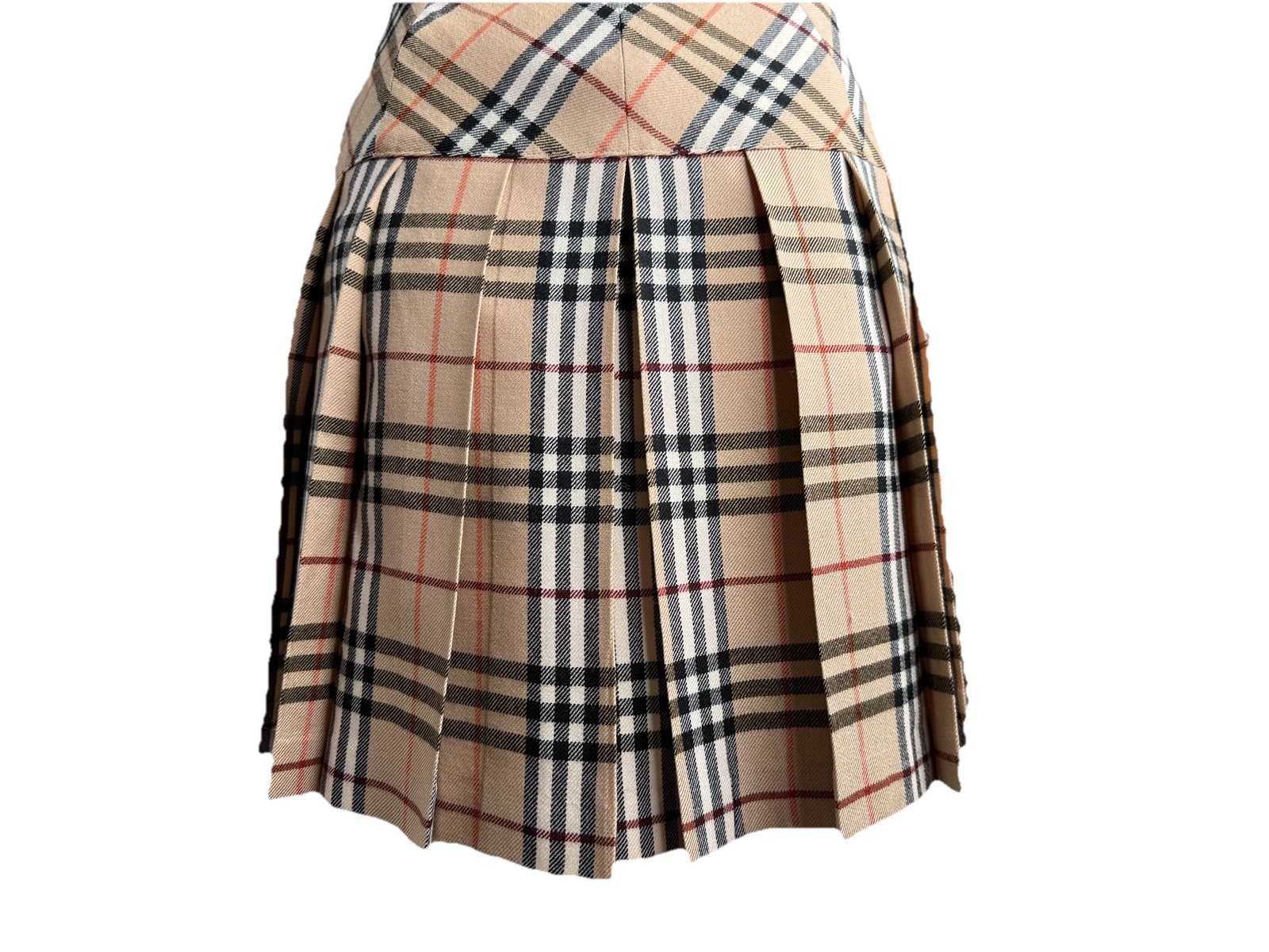 Burberry Blue Label Nova Check Mini Dress + Buckle Size 36 Japan Exclusive Y2K