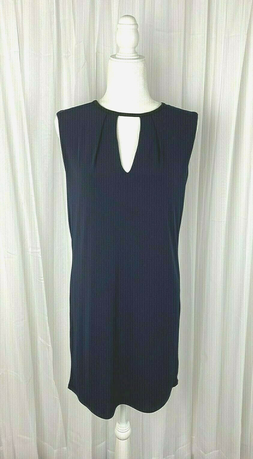 KUT From The Kloth Women’s Sz 2 Blue Sleeveless Pullover Stretch Dress New
