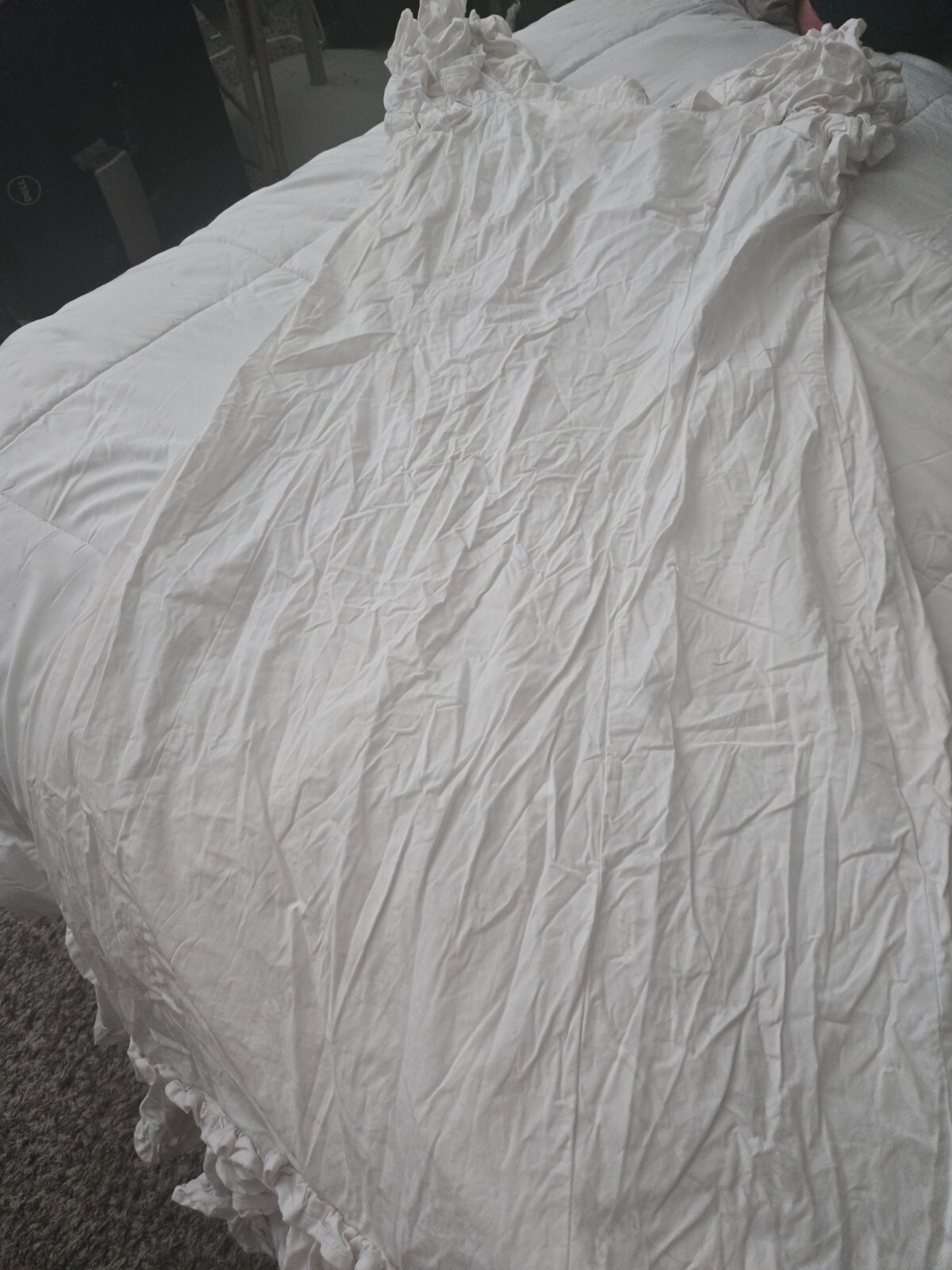 KYs Hawaii White Muumuu Wedding Dress 2XL
