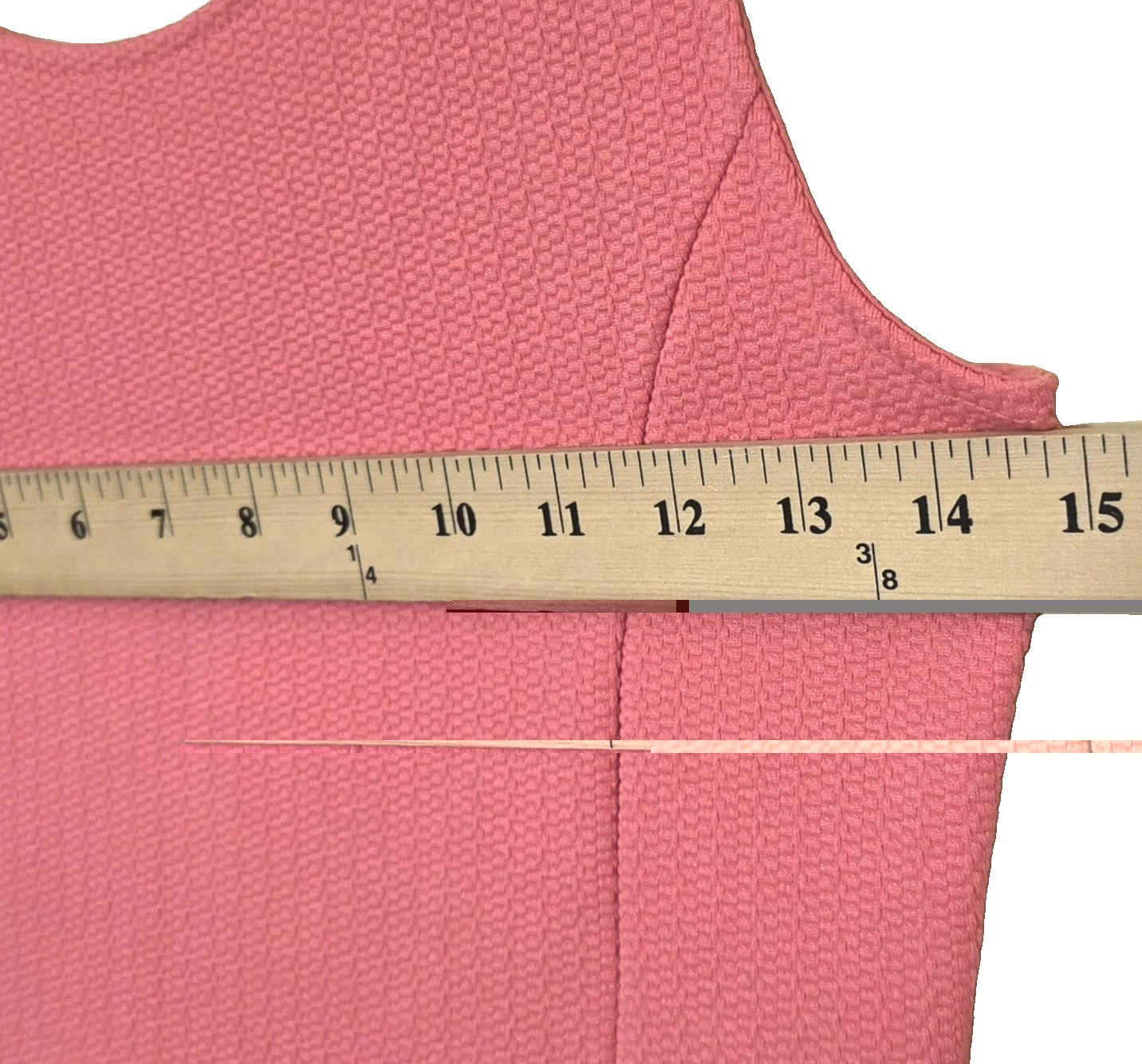 H&M Divided Fit & Flare Dress Women Size 8 Pink Sleeveless Skater Mini Coquette