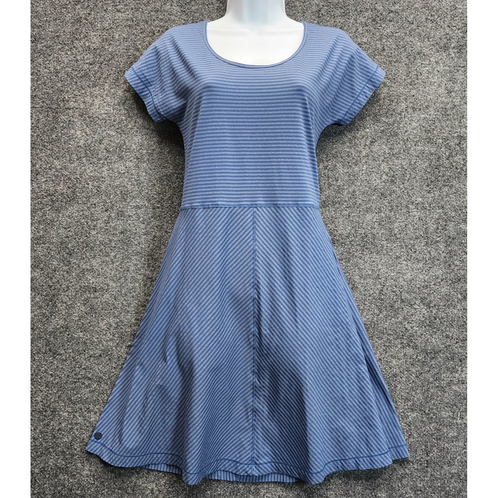 Outdoor Research Bryn Womens Gorpcore Travel Stretch Striped Active Dress Size 8