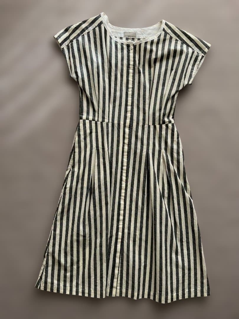 Tried On Only MARGARET HOWELL Stripe Cotton Dress