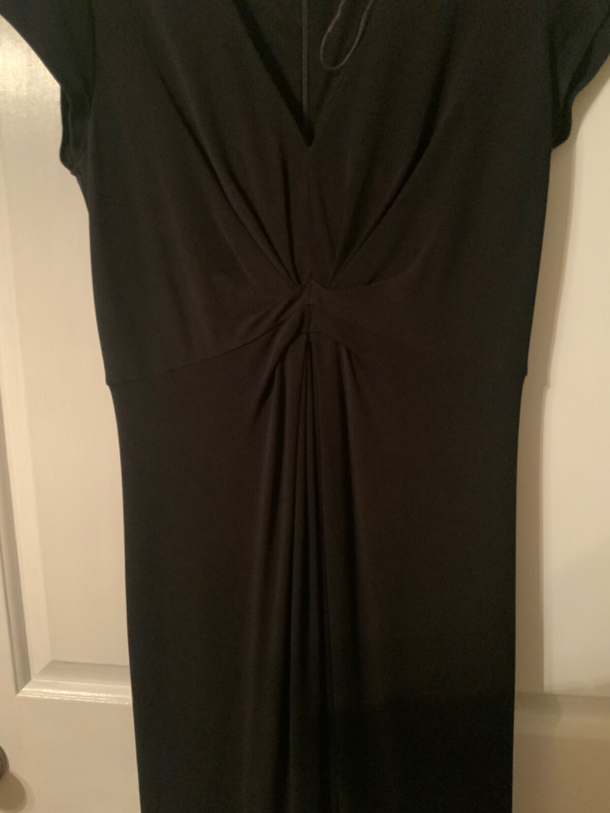 🌸Banana Republic Black Dressy Cap Sleeve Stretchy Size 4 Dress NWOT 🌸