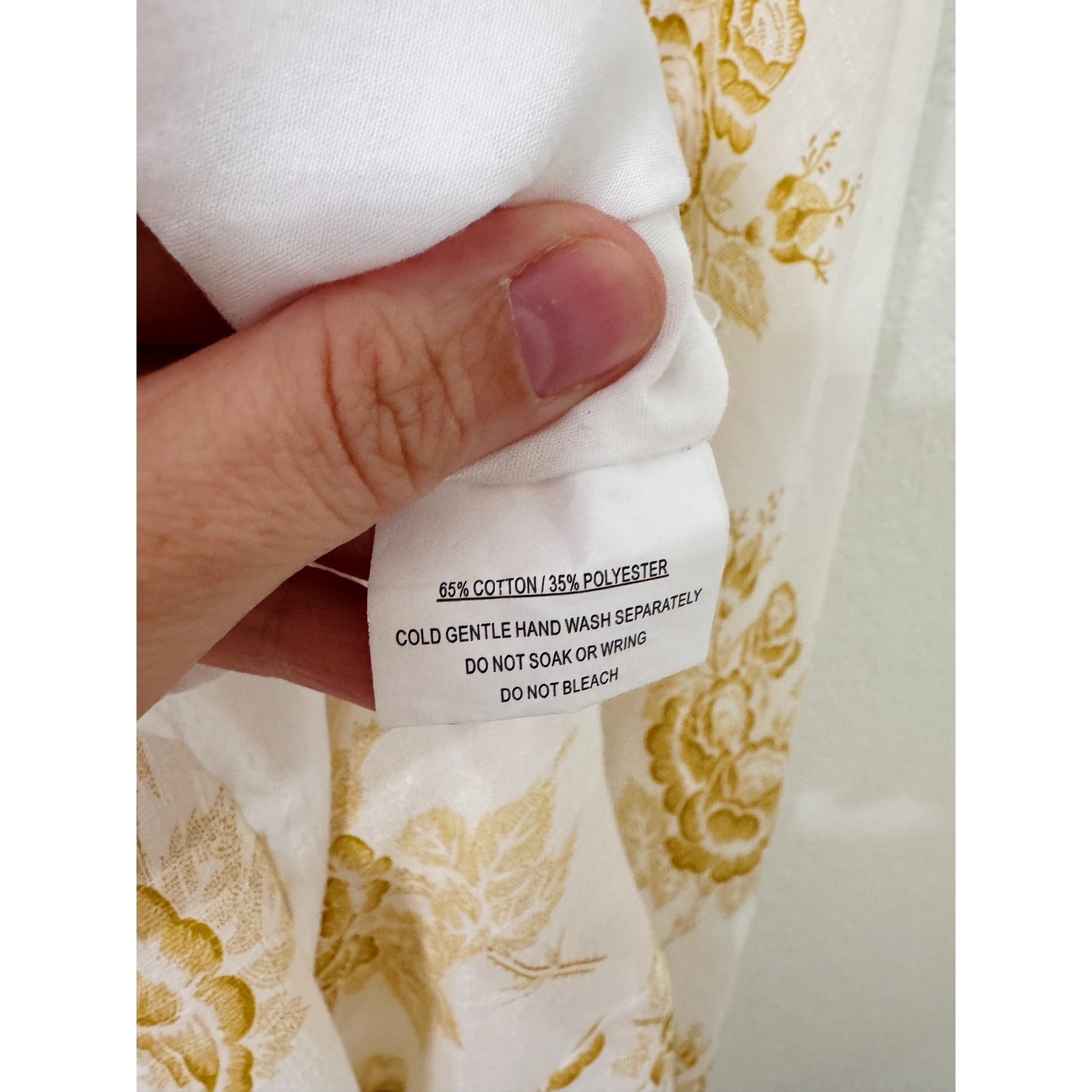 Hello Molly White & Gold Floral Off Shoulder Cutout Midi Dress Size L
