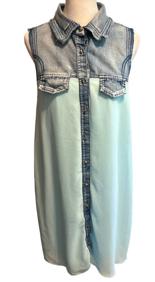 Ya Los Angeles Dress Women’s Size M Polyester Silk Lined Sleeveless Lined