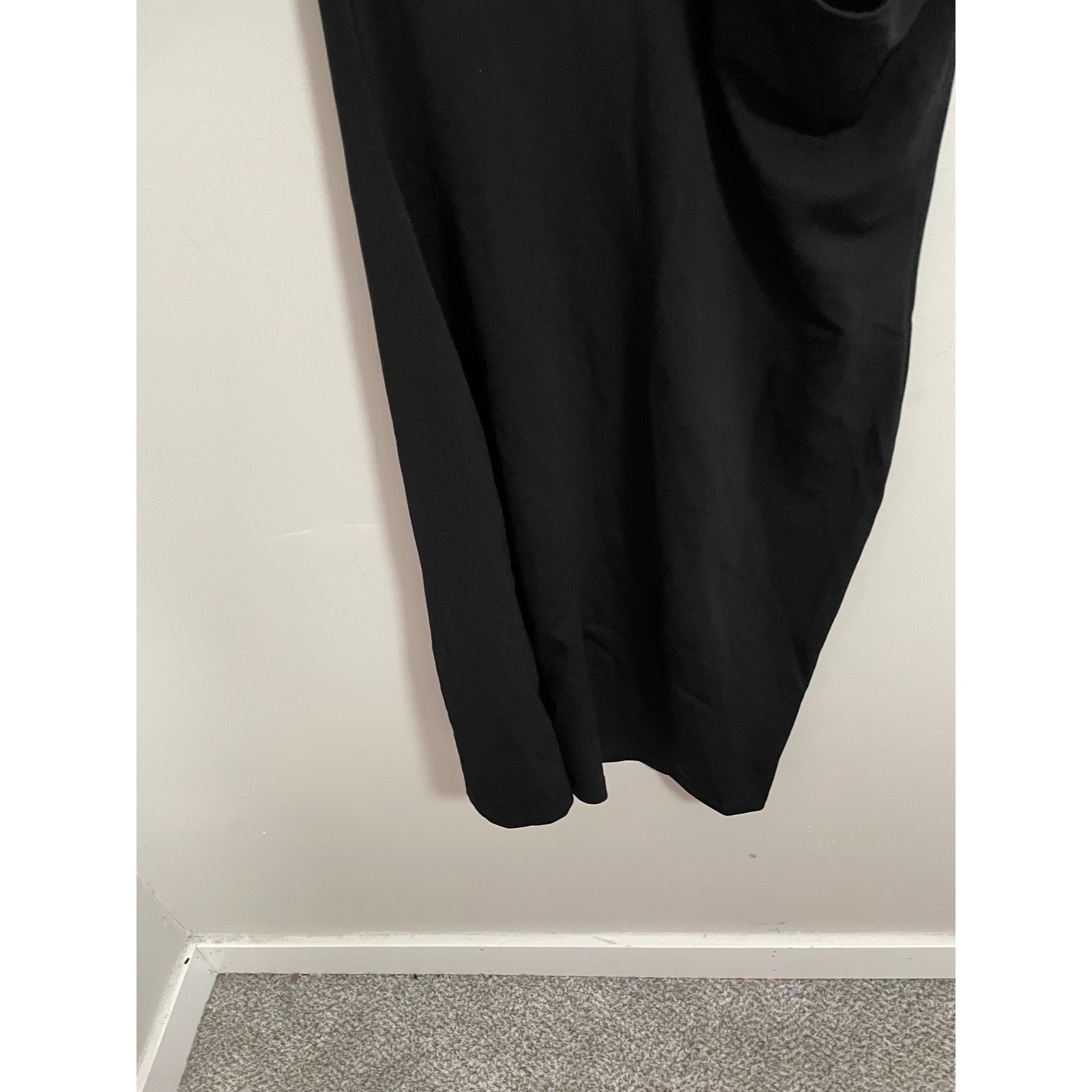 & Other Stories One Shoulder Mini Knee Length Dress in Black Size 8 Cocktail LBD