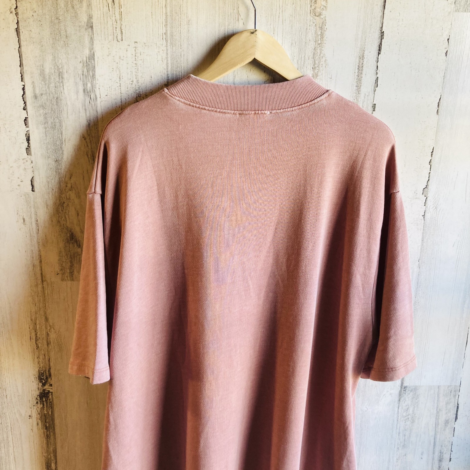 NWOT Free People FP Movement Sweatshirt Dress M Pink French Terry Swing Trapeze