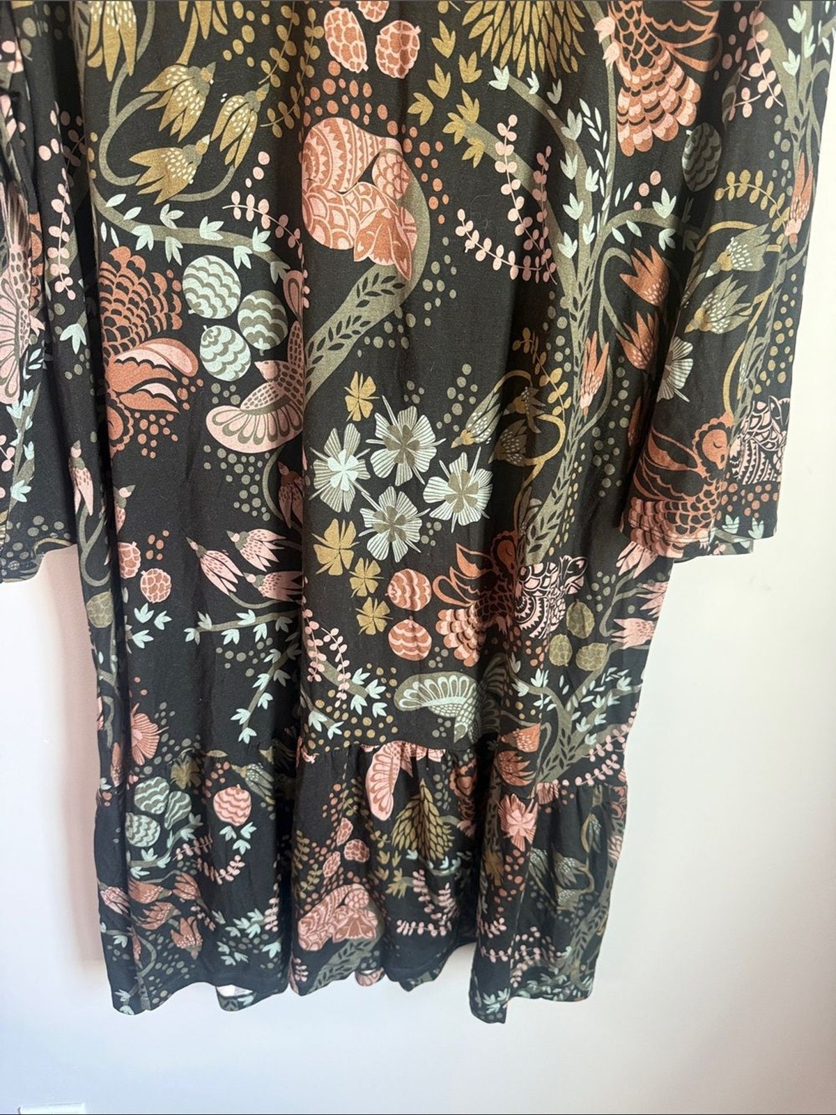 Gudrun Sjödén “Yura” organic lyocell/elastane jersey dress XXL