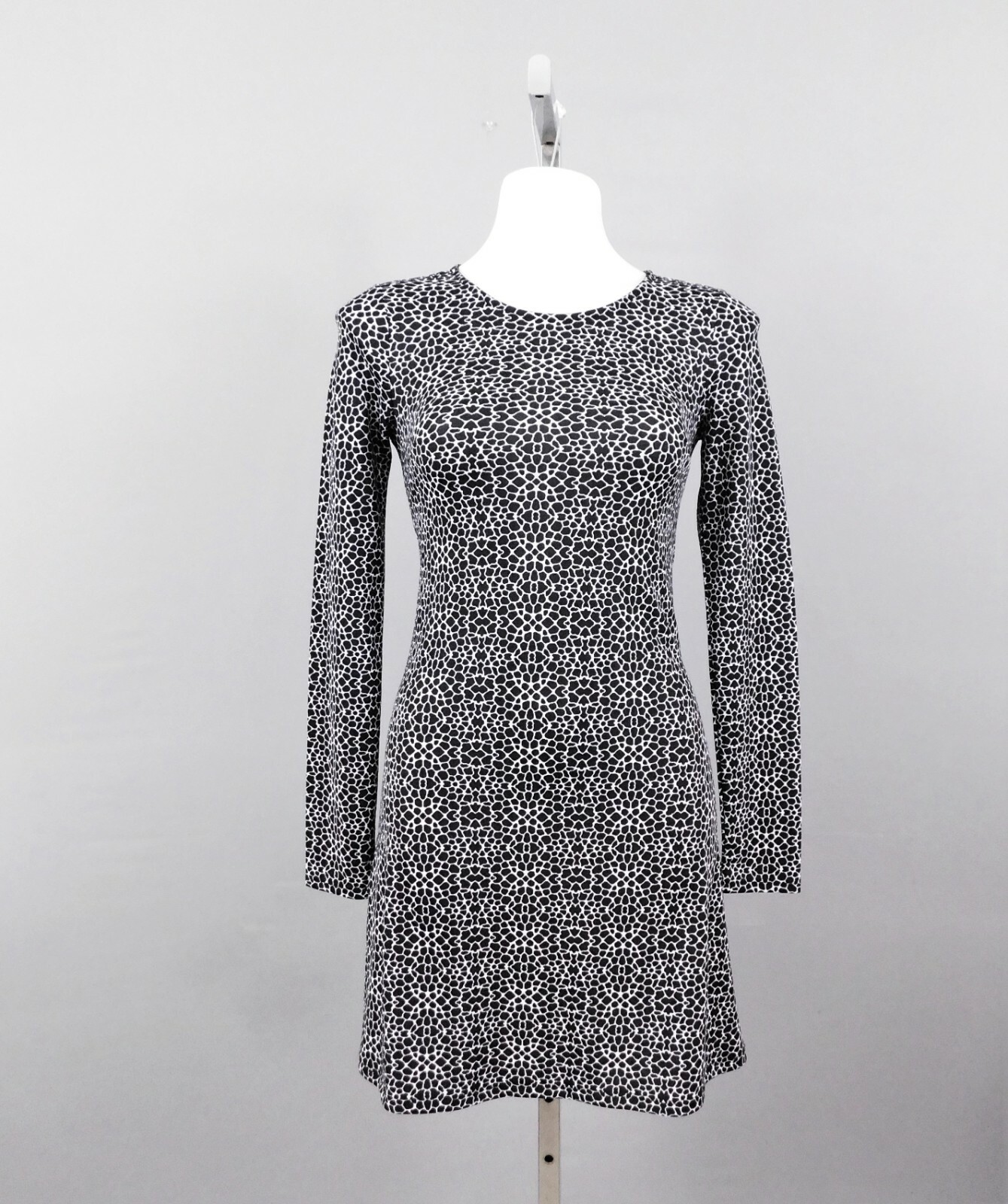 Xhilaration Women’s Dress, Size XS, Black/White, 95% Polyester, 5% Spandex
