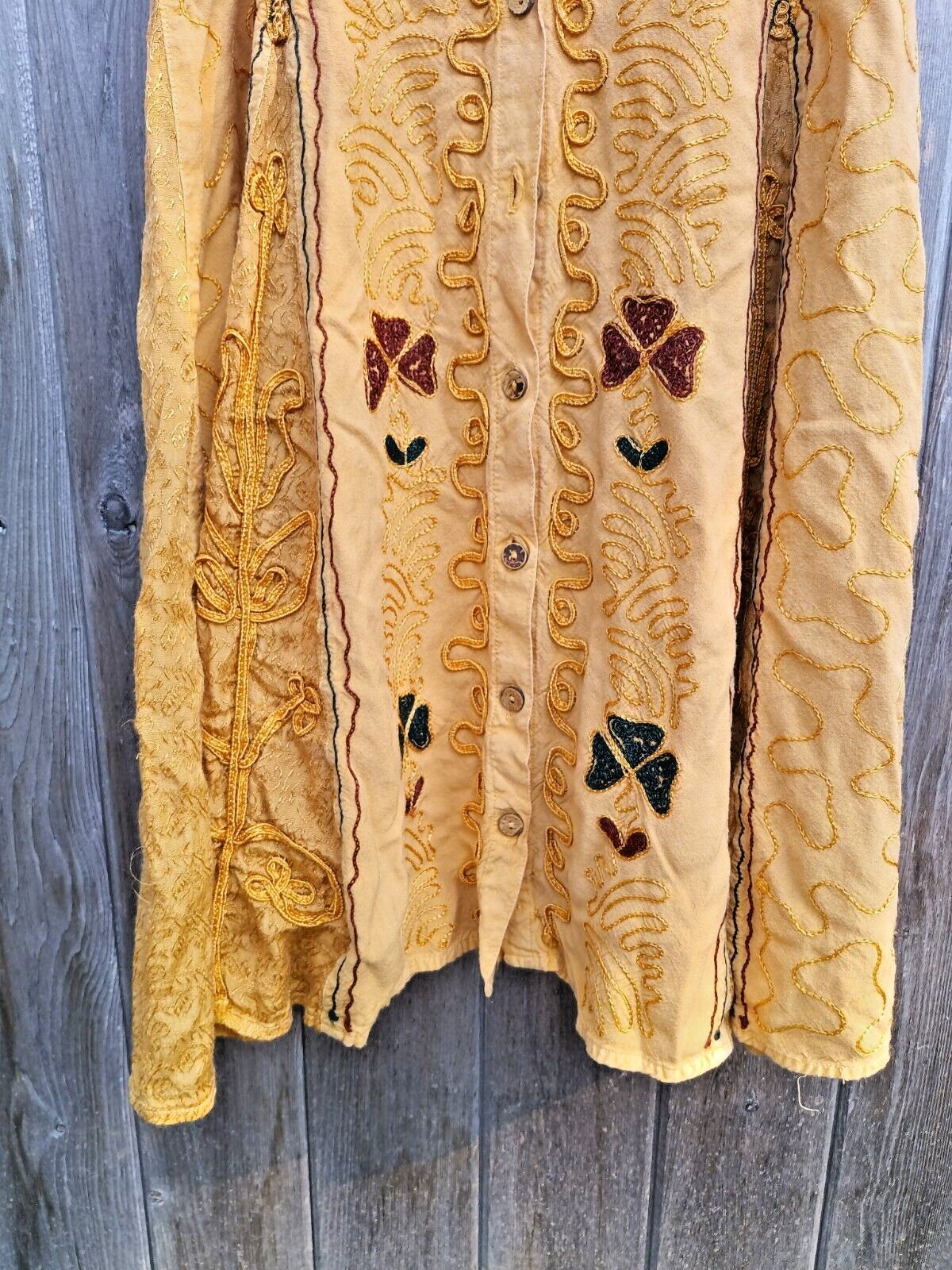 Vintage Neelam Mini Dress Indian Embroidered Boho Hippie Fairy Festival