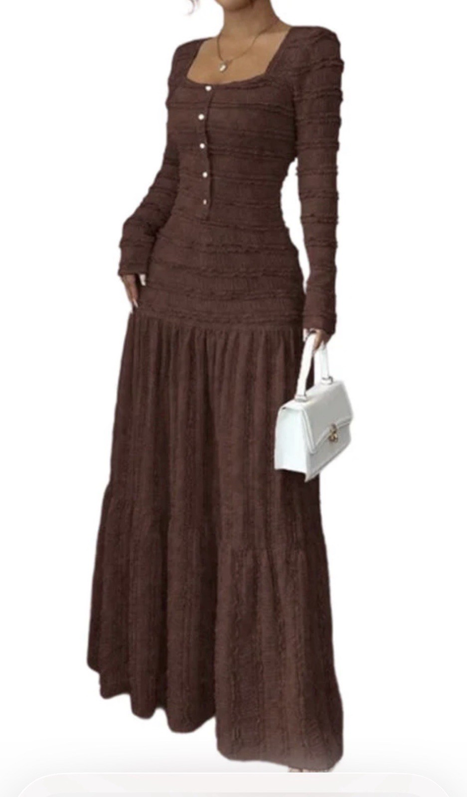 Ruffled Maxi Dress