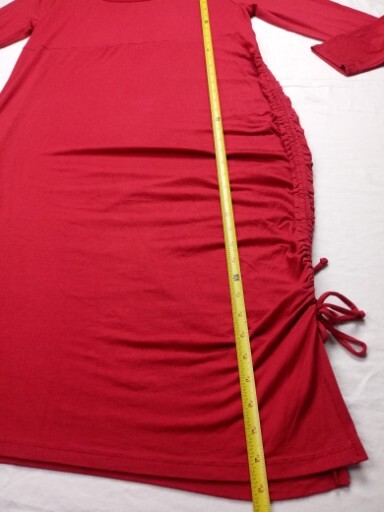 Isabel Maternity By Ingrid & Isabel Long Sleeve Rushed Bodycon Maternity Dress