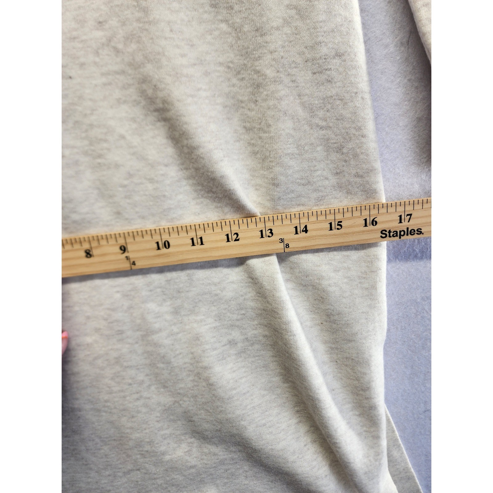 Tommy Hilfiger Heather Beige Collared V-Neck Long Sleeve Sweater Midi Dress XS