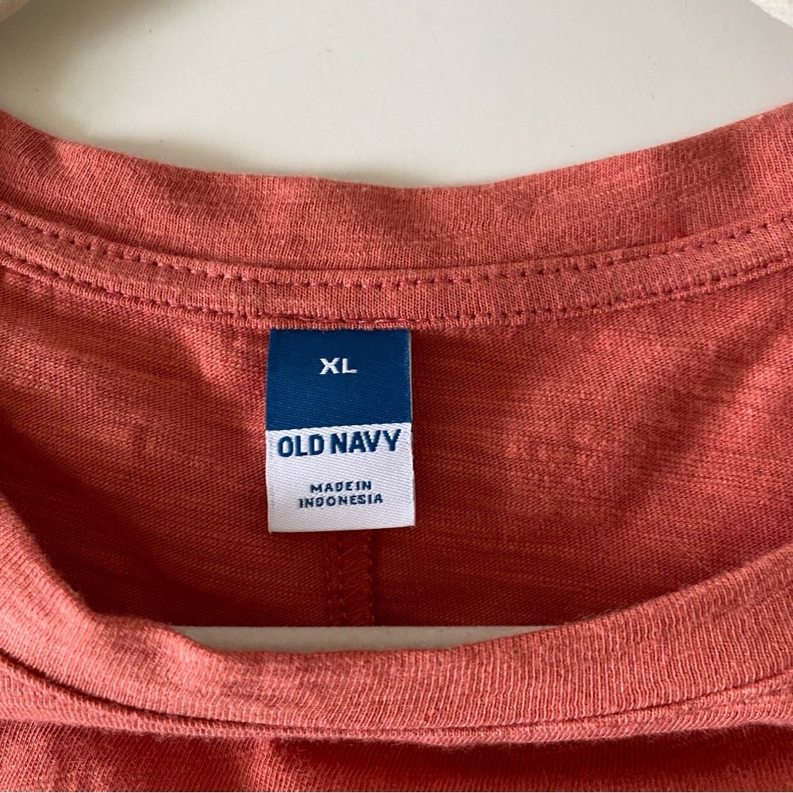 NWT Old Navy Waist-Defined Linen-Blend Mini Dress in Red Basil Size XL