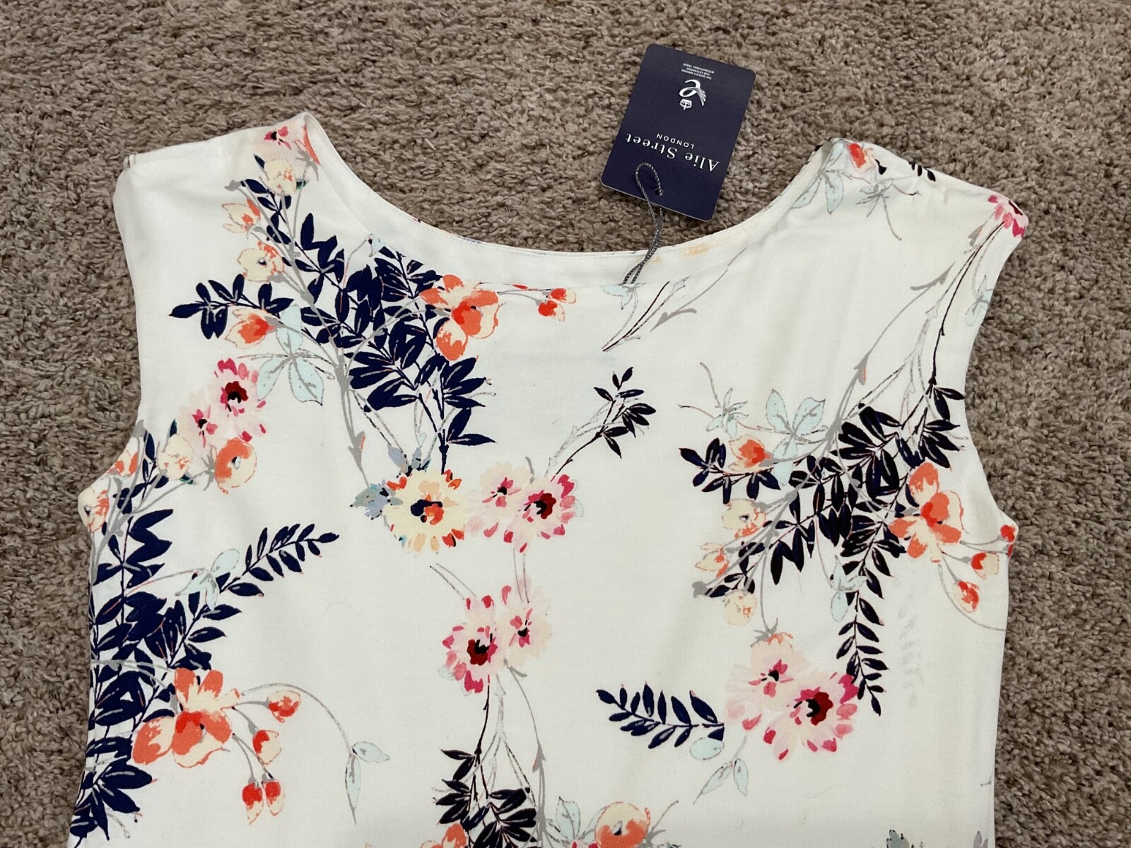ALIE STREET Pippa Shift Dress US Size 4-6 Floral “Japanese Garden”
