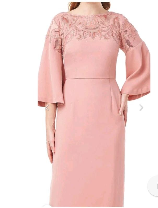 js collections dress Rose Cloud evening Dress