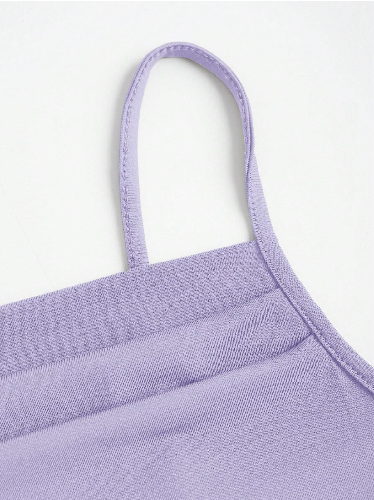 Purple MOD Solid Ruched Mermaid Hem Cami Dress Sz XS S M L