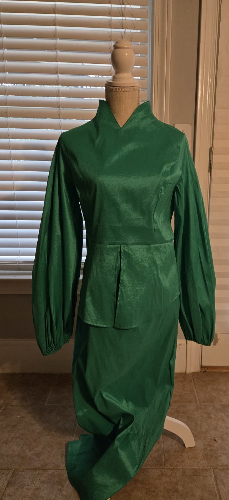 AOMEI Womens Formal AKA Green Dress size XL