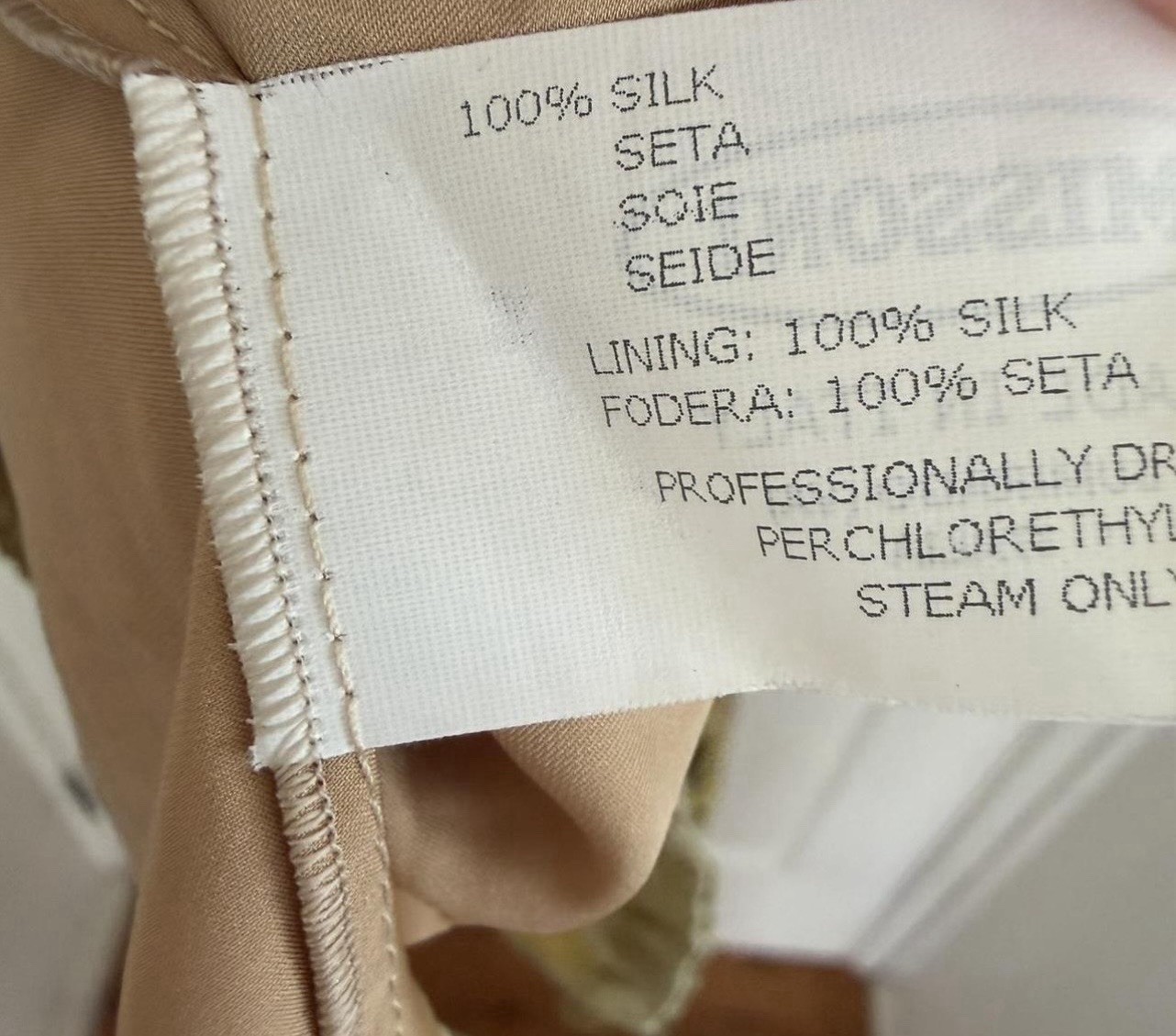 Missoni Silk Embroidered Dress – Size: 44 – Medium