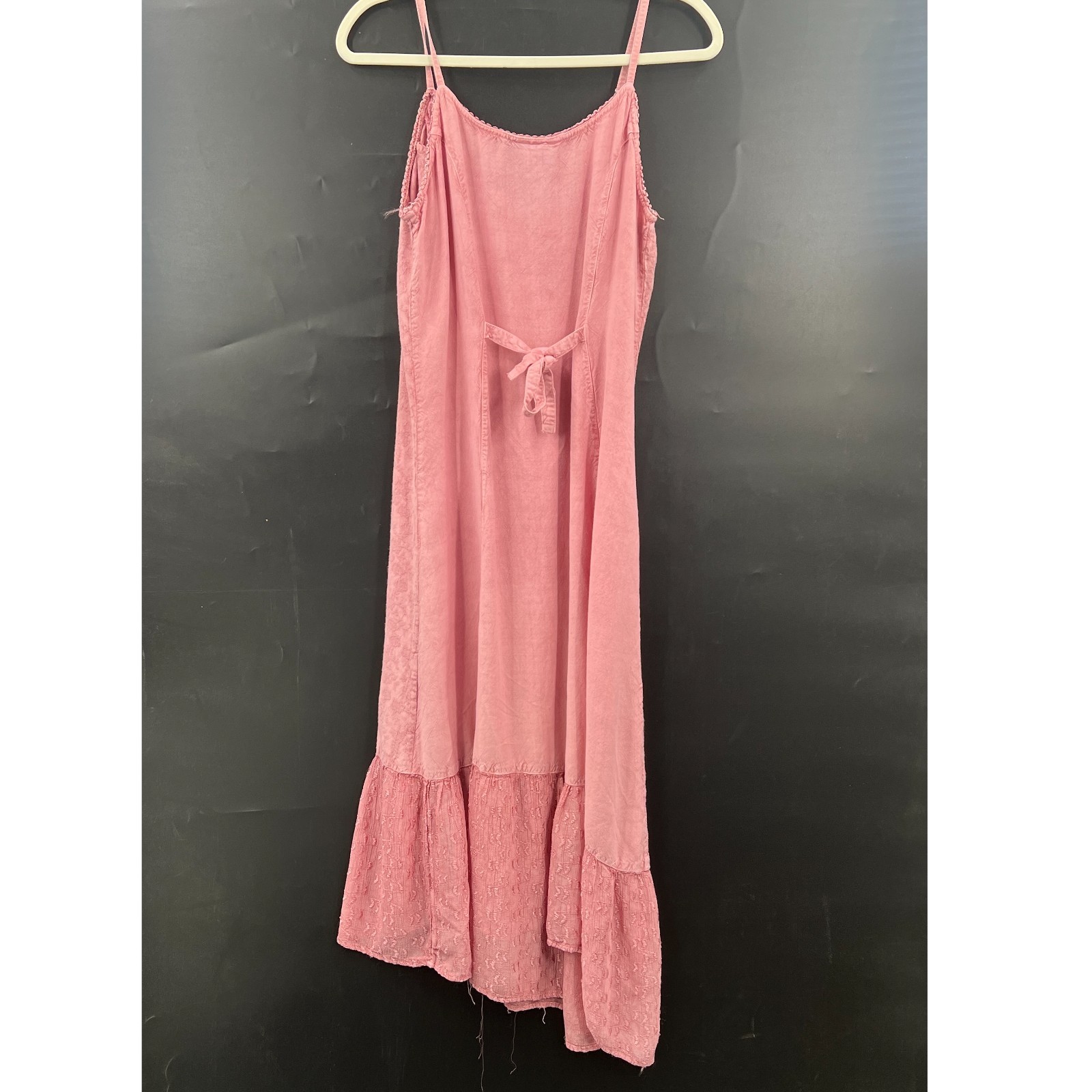Encounter Pink Hippy boho fairycore festival Embroidered Dress Free Size M L