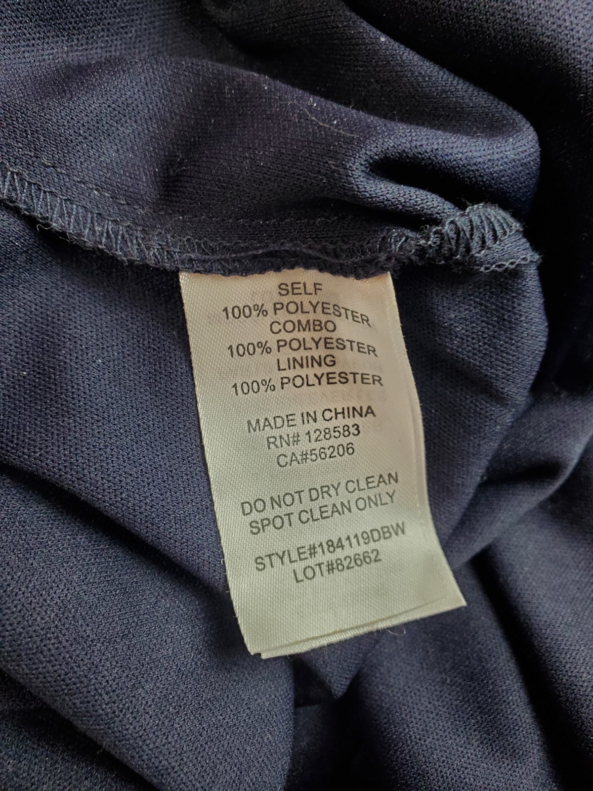Decode 1.8 Formal Maxi Gown Dress Navy Size 16W Cap Sleeves Embroidered Top Mesh