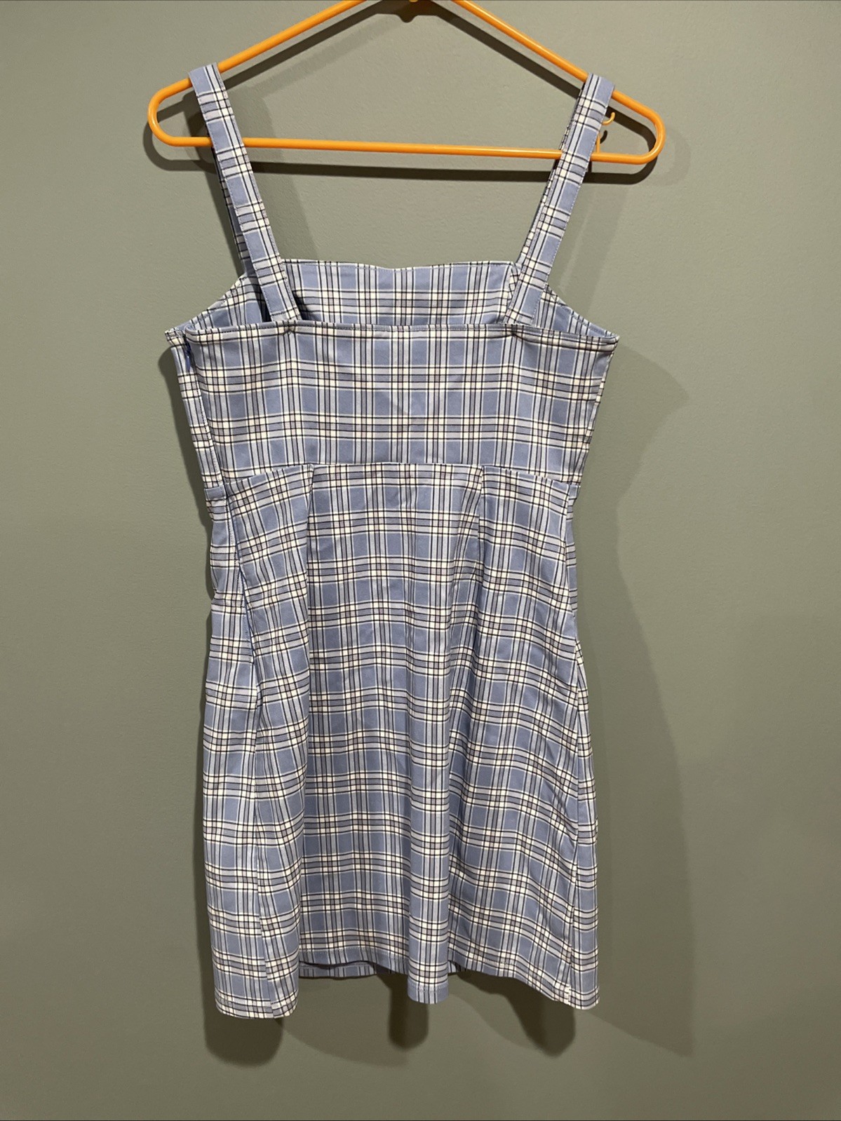 Hollister Small Stretch Dress Zip Side And Adjustable Button Straps