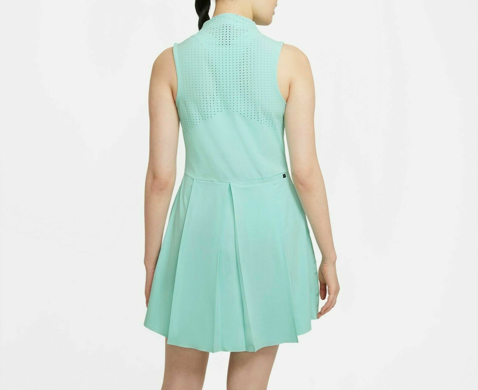 $120 NEW Nike Womens Flex Ace Sleeveless Golf Dress DC0354 Green Mint XL