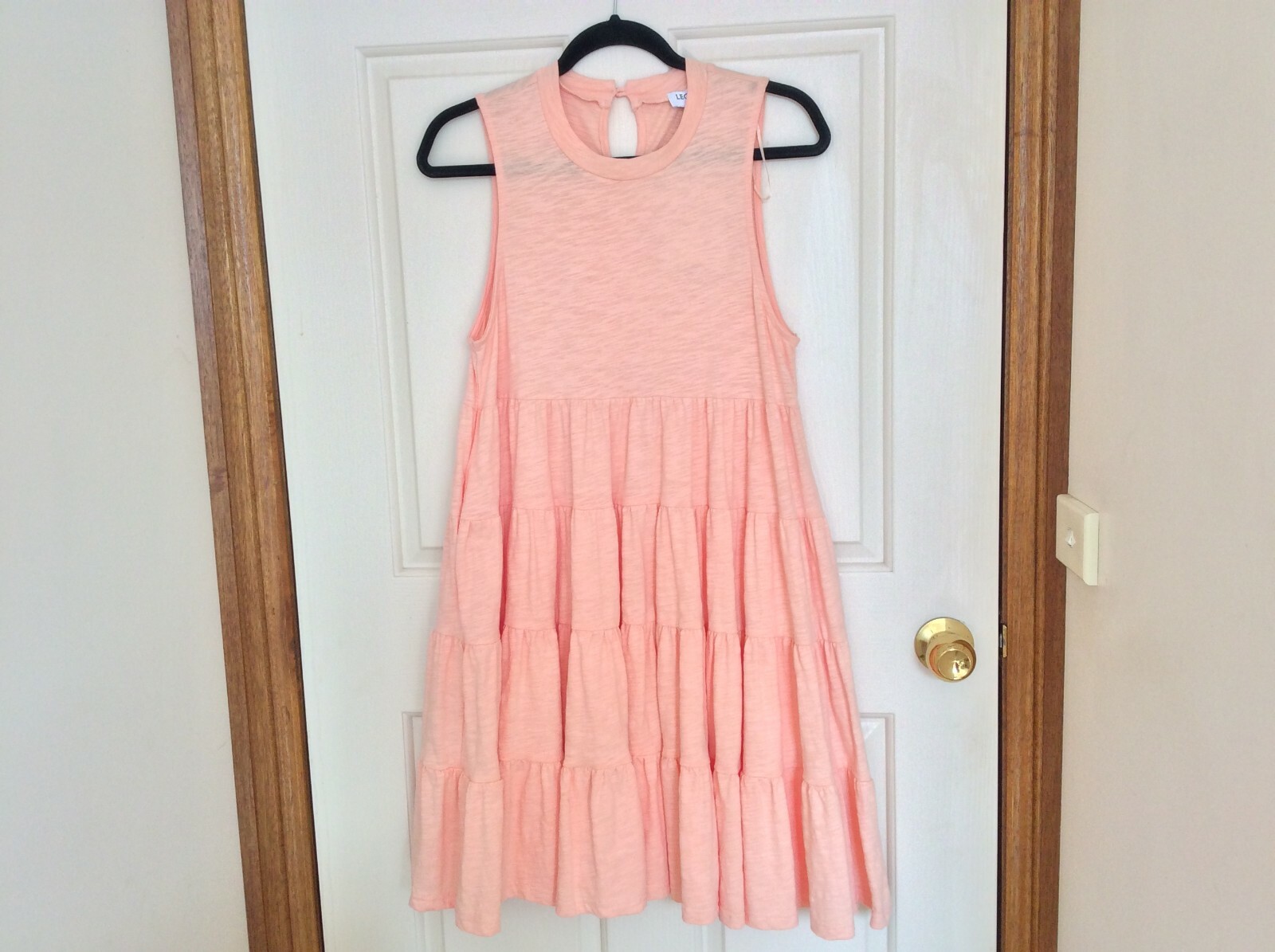 LEONI BEAUTIFUL SASSY STEP DRESS WITH POCKETS SIZE XS