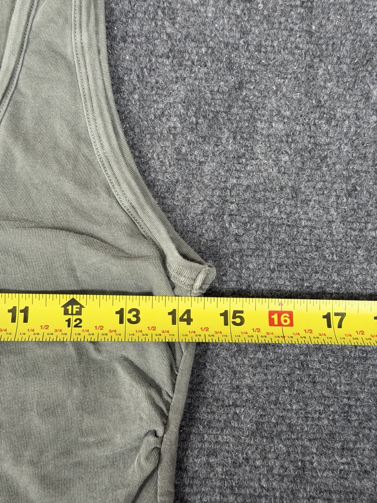 James Perse Twisted Ruched Tank Maxi Dress Womens 3 Large Sage Green Cotton USA
