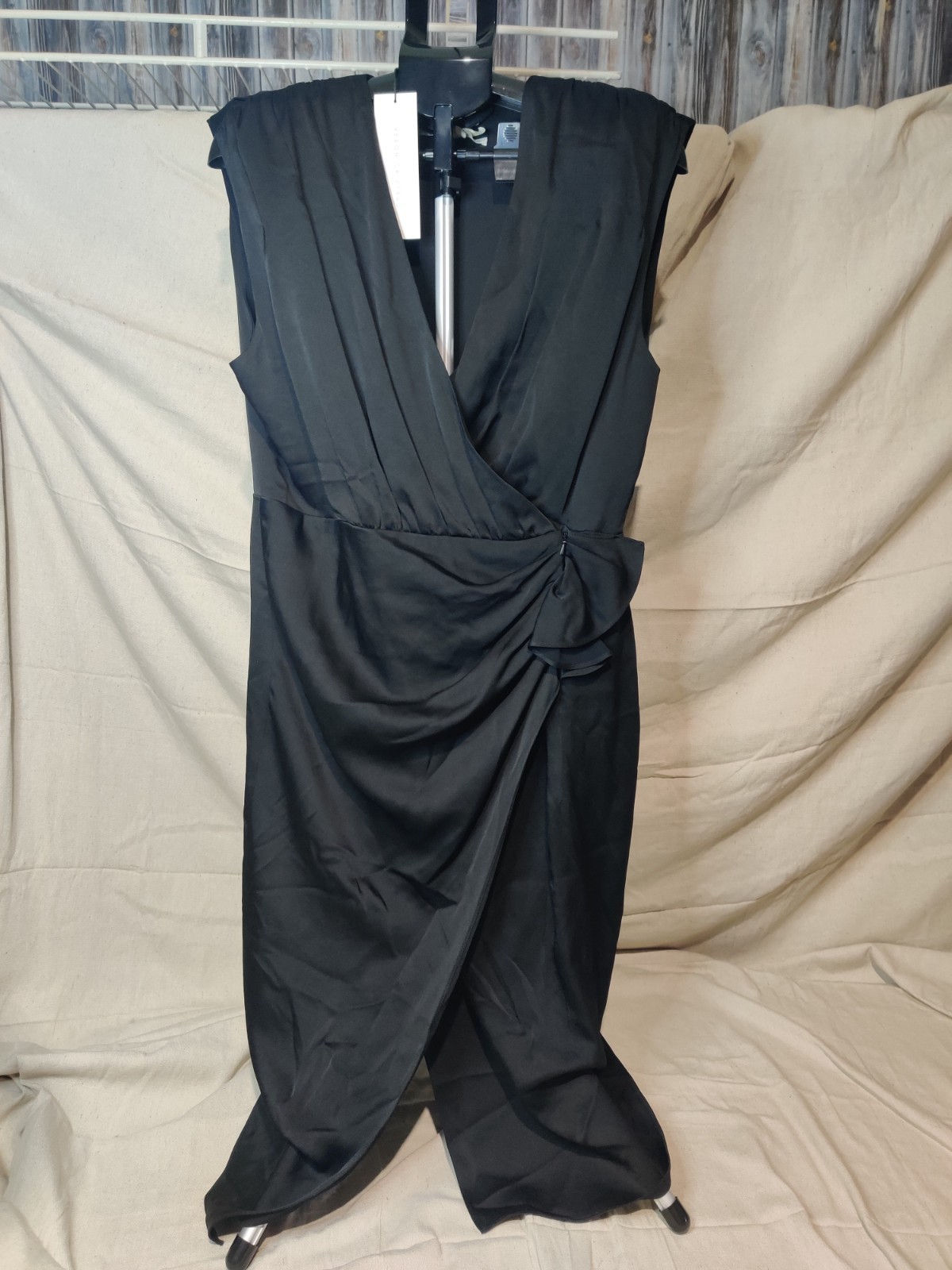 Veronica Beard Clarissa Black Dress Style 2006CR00042902 Size 14