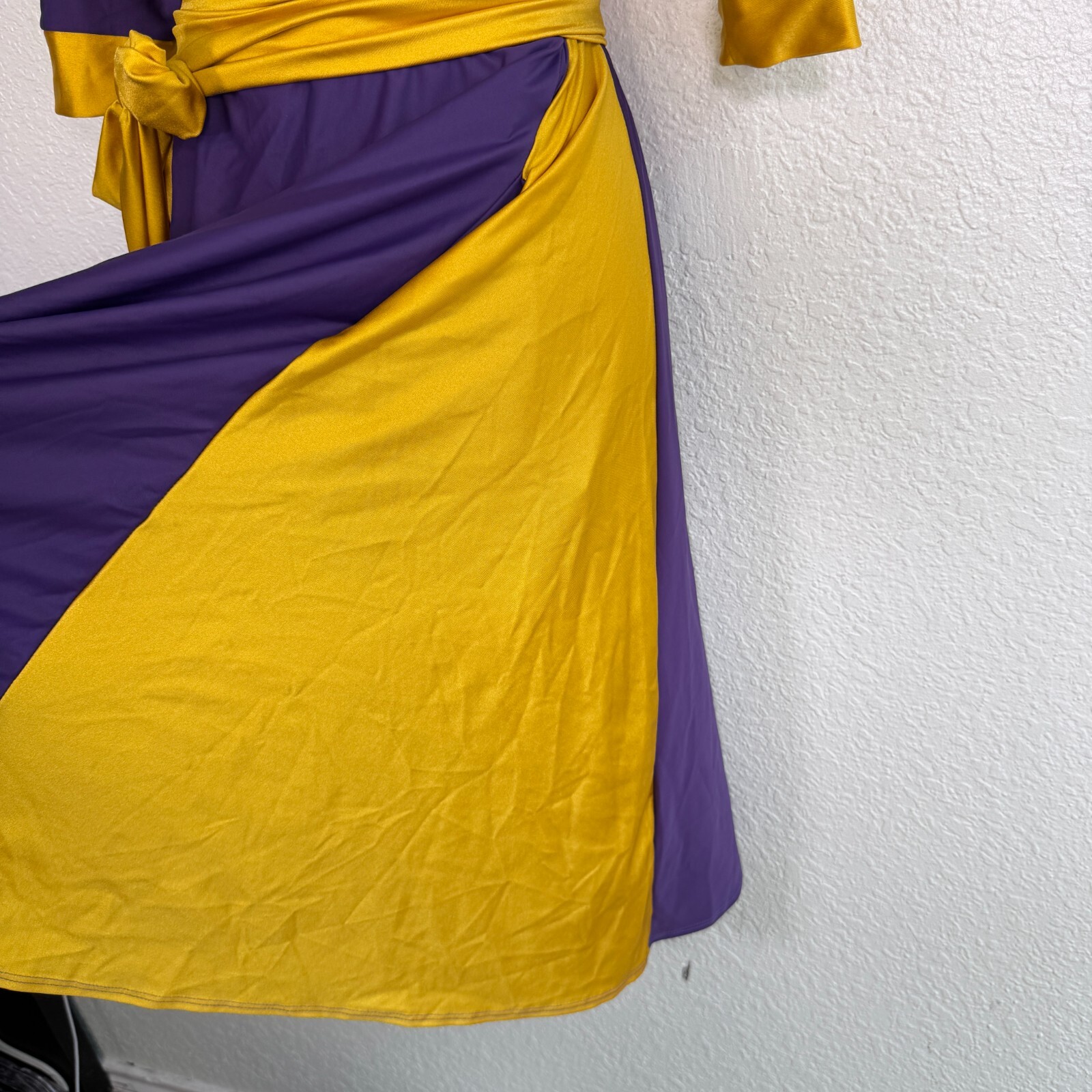 Elhoffer Dress Womens Medium Midnight Oracle Wrap Cosplay Comic Con Festival