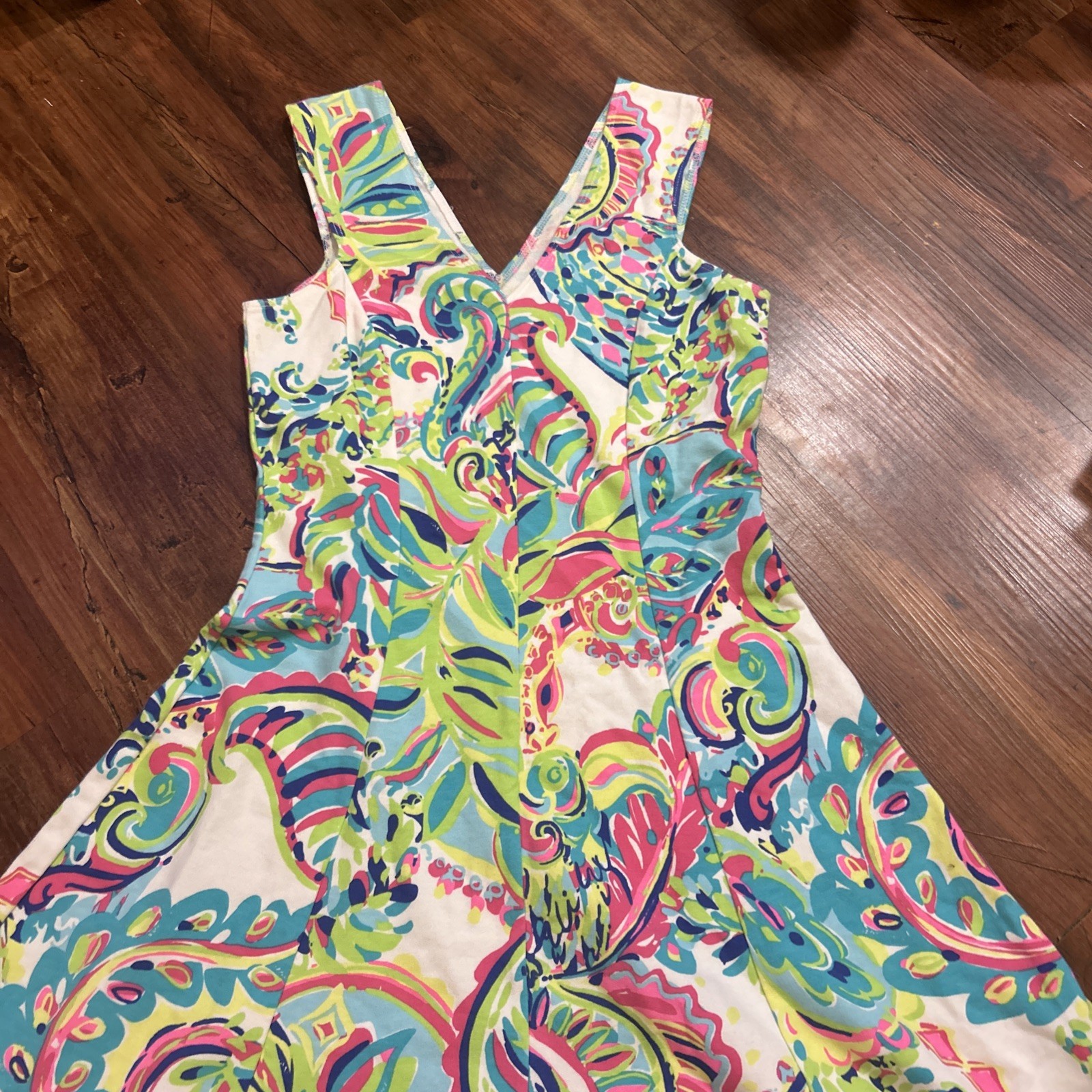 Lilly Pulitzer Dahlia Dress Womens Size XXS Fit & Flare Toucan Play Preppy Beach
