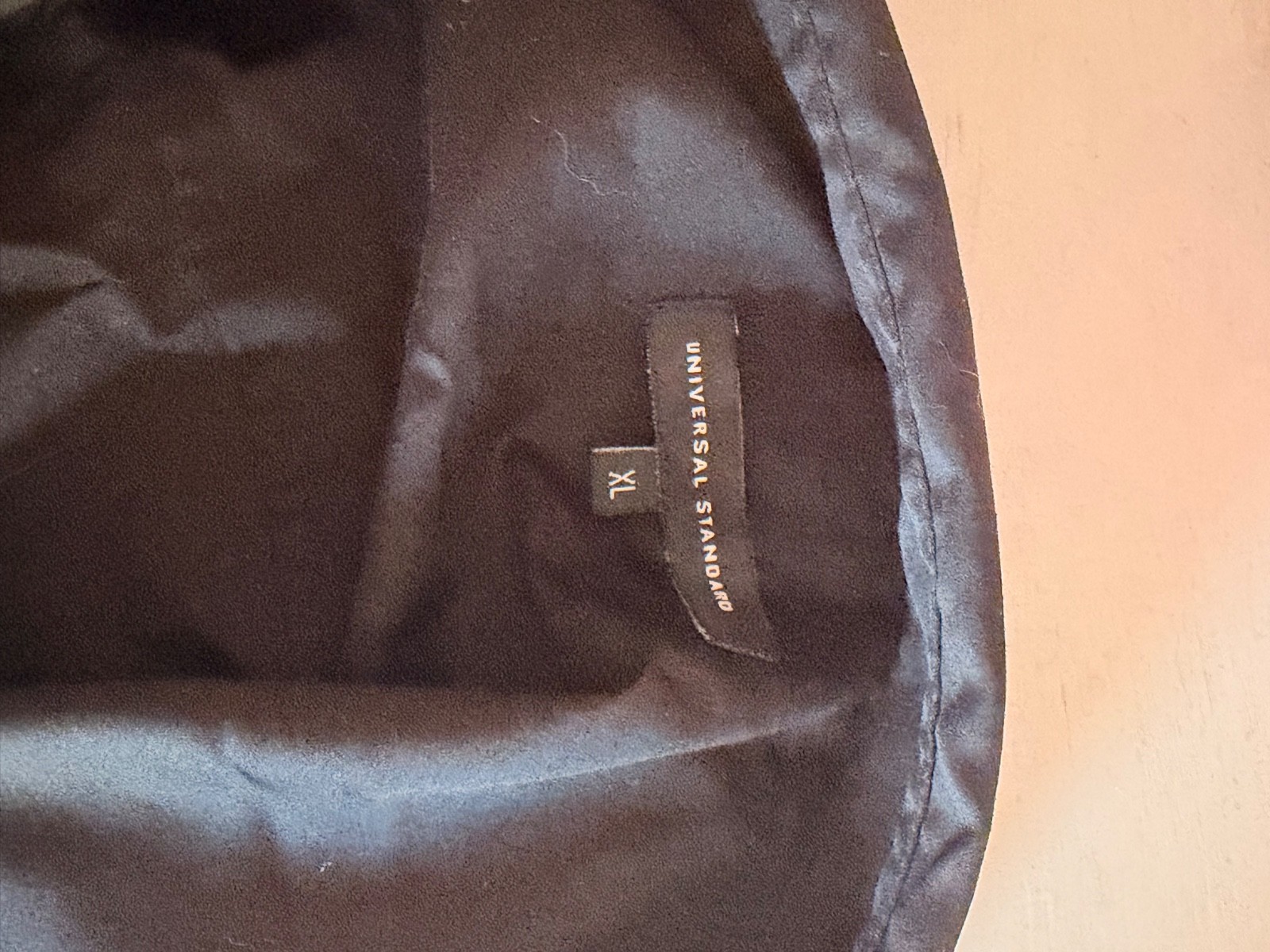 Universal Standard Black Odeon Stretch Poplin Shirtdress (XL – 26-28)