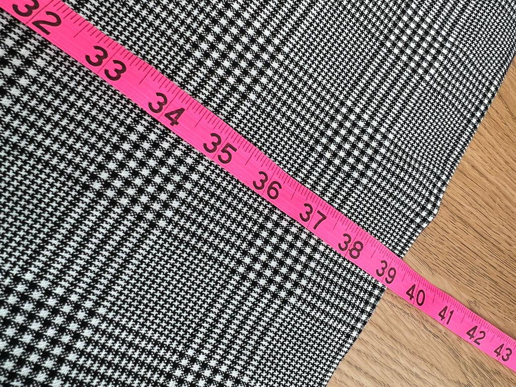 M&S Collection Dress Checked Black White Contrast Collar Size 18 EUR 46 RRP £45