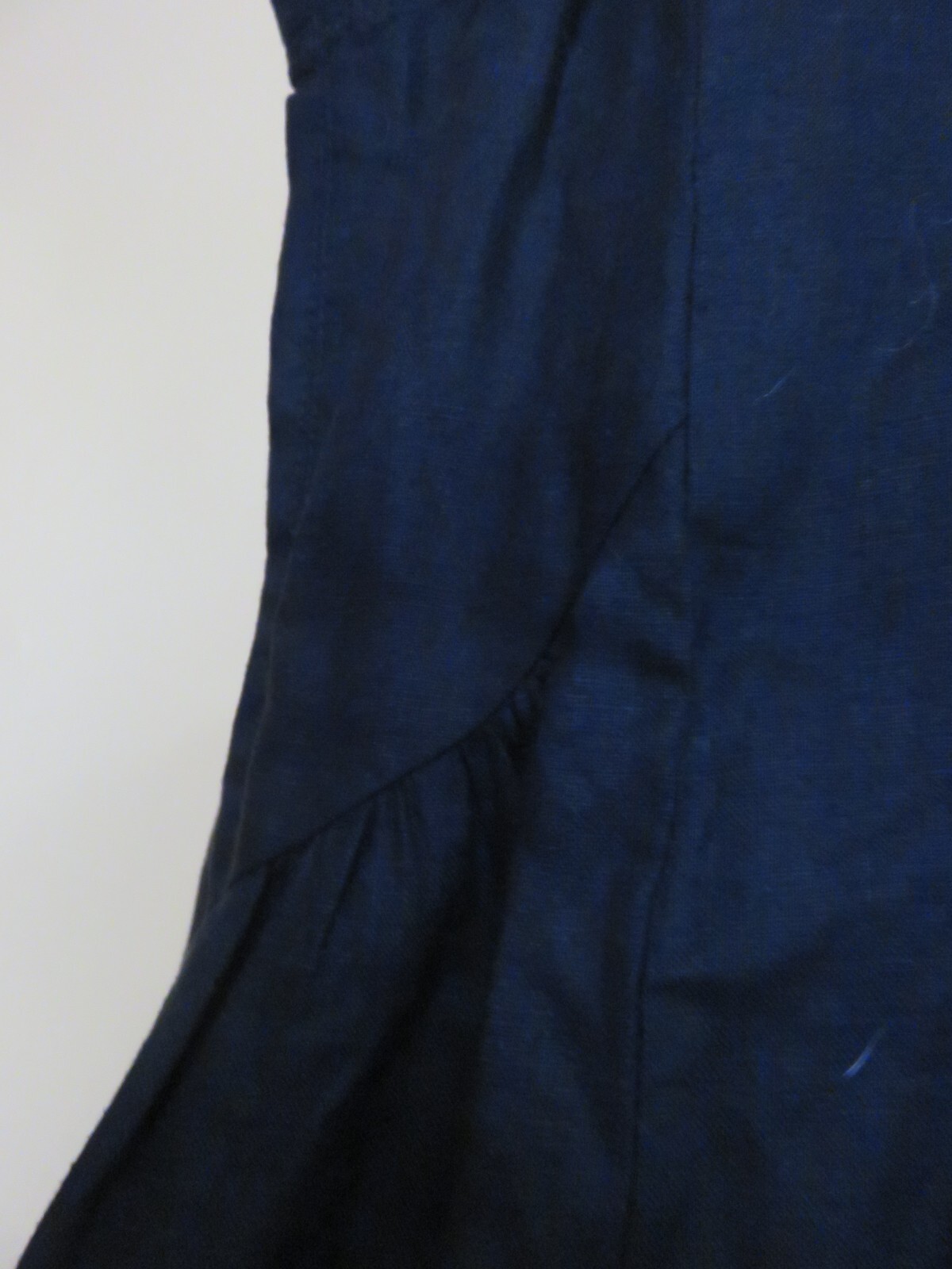 Finity Black Dress, Long Length with scalloped neckline size 10, NWT