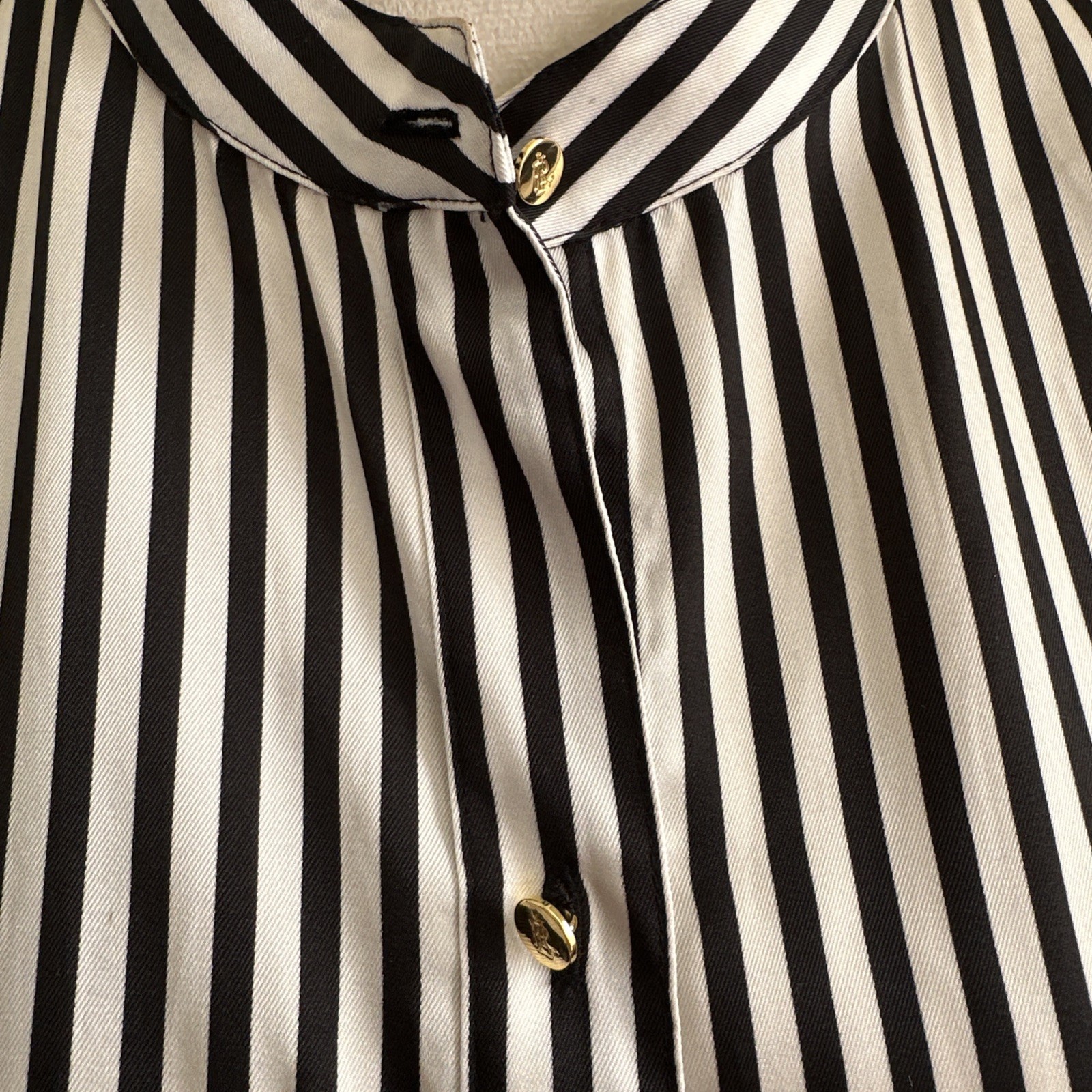 Lauren by Ralph Lauren Striped Bicolor Shirt Dress. Sz 14. See pics.