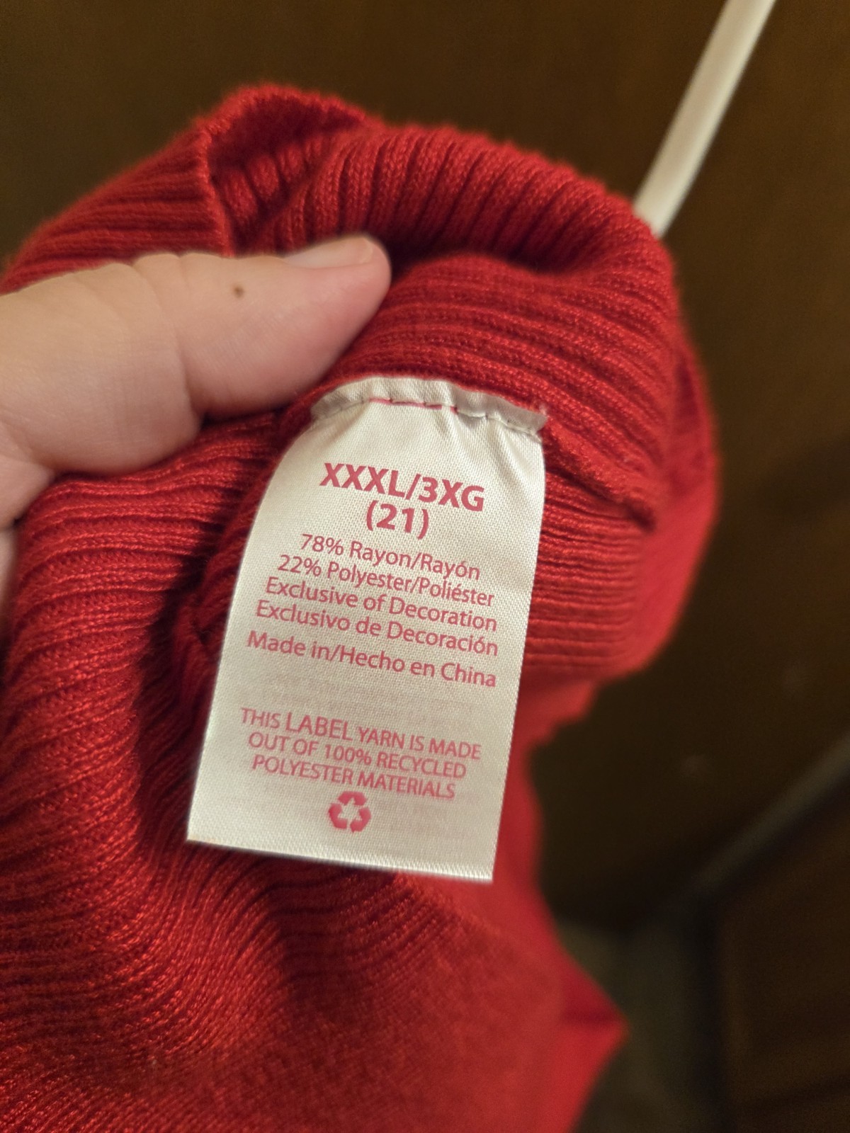 No Boundaries No Bo Juniors XXXL 21 Red Ribbed Cutout Dress Partial New Tag